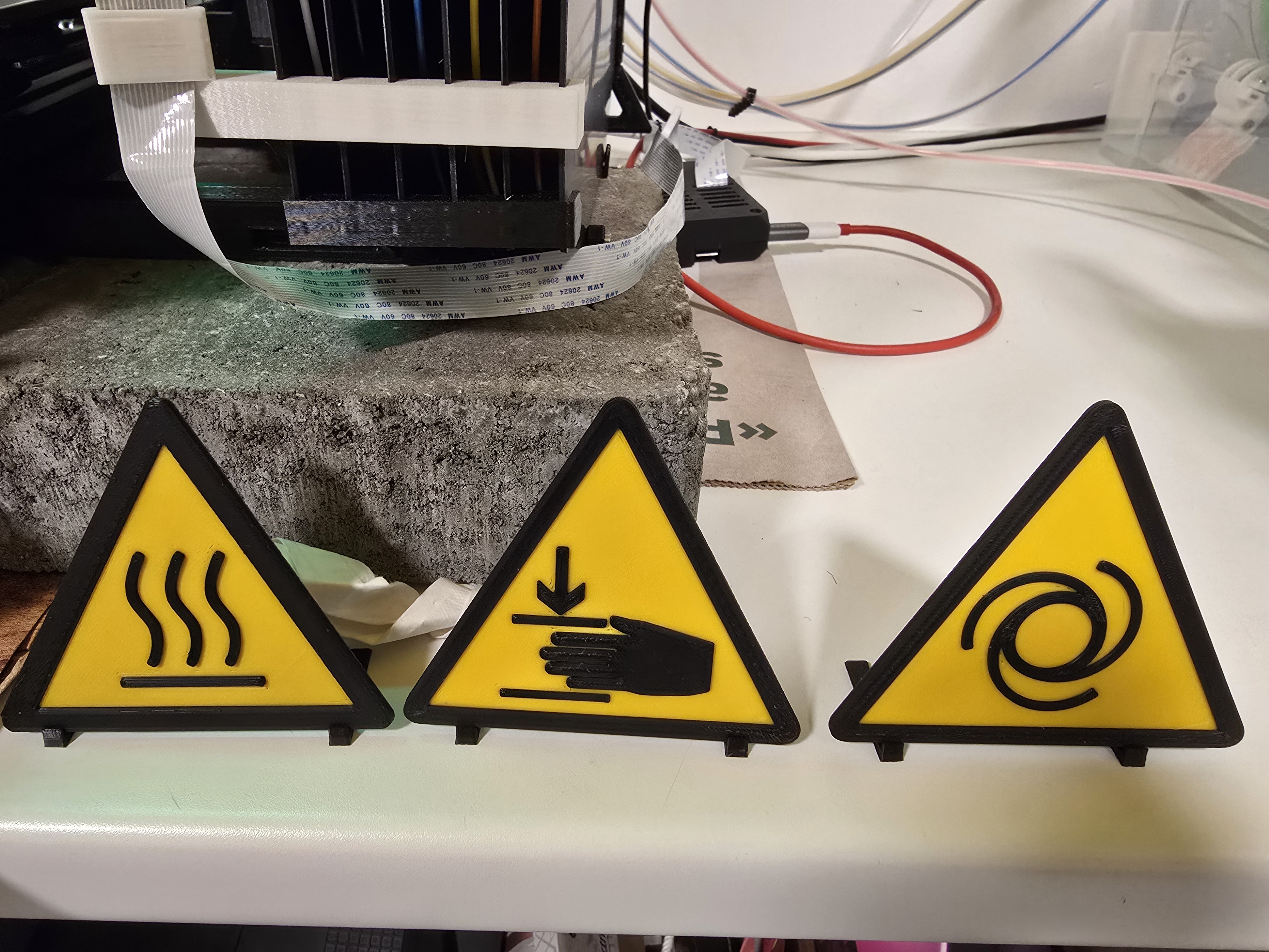 Warning/Caution Sign Holder (Not the signs)