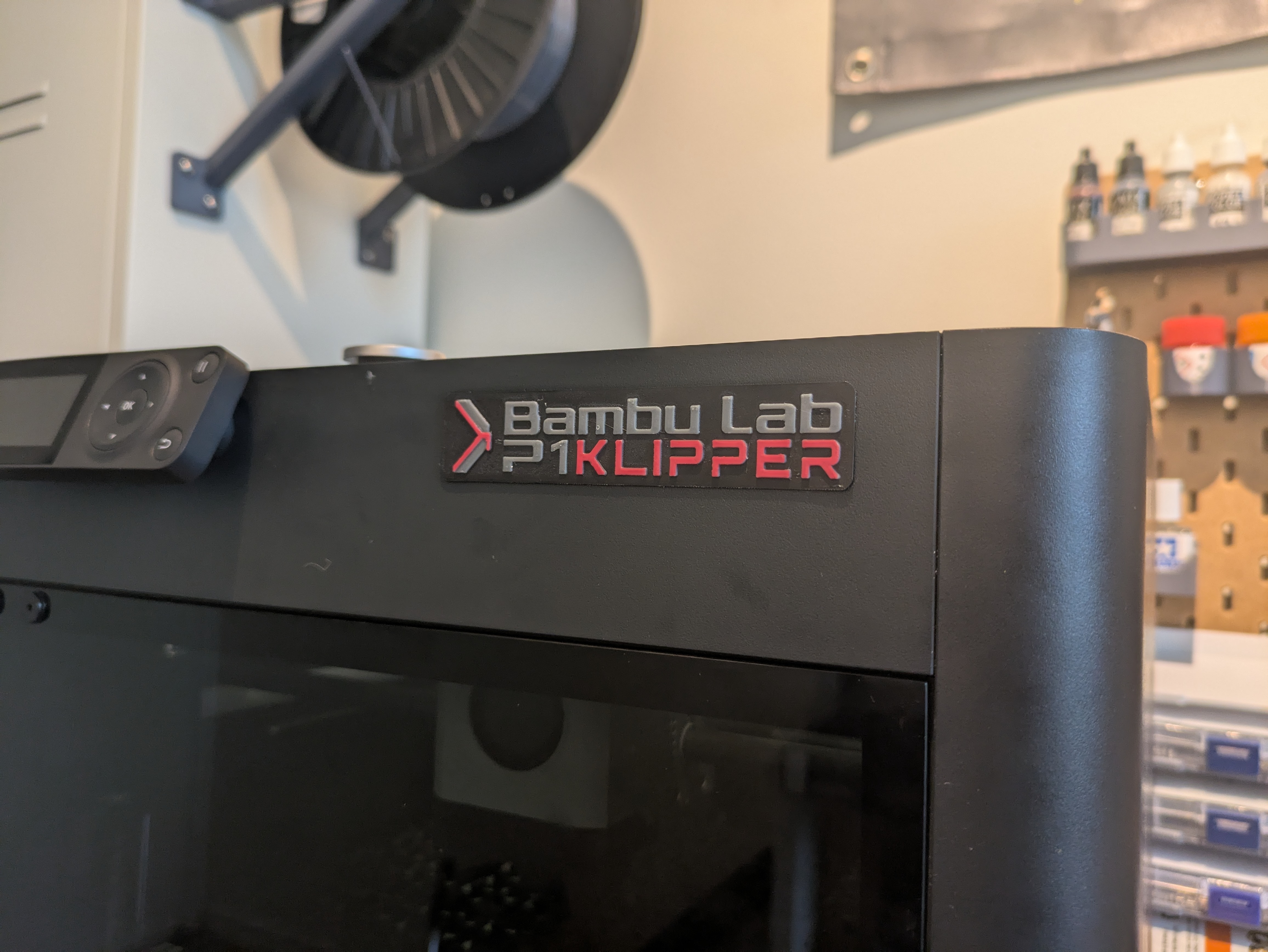 Bambulab P1P/P1S Klipper badge
