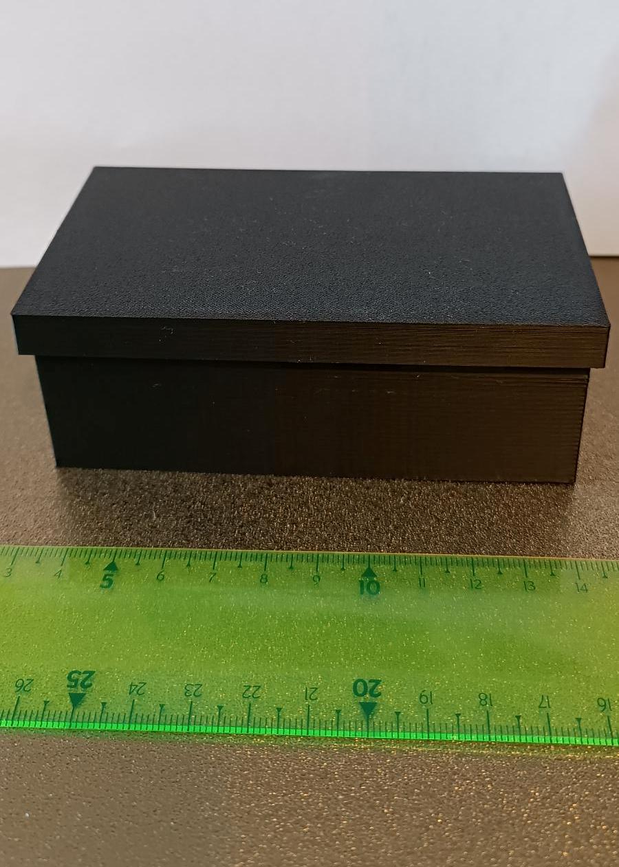 Boite rangement rectangulaire à couvercle