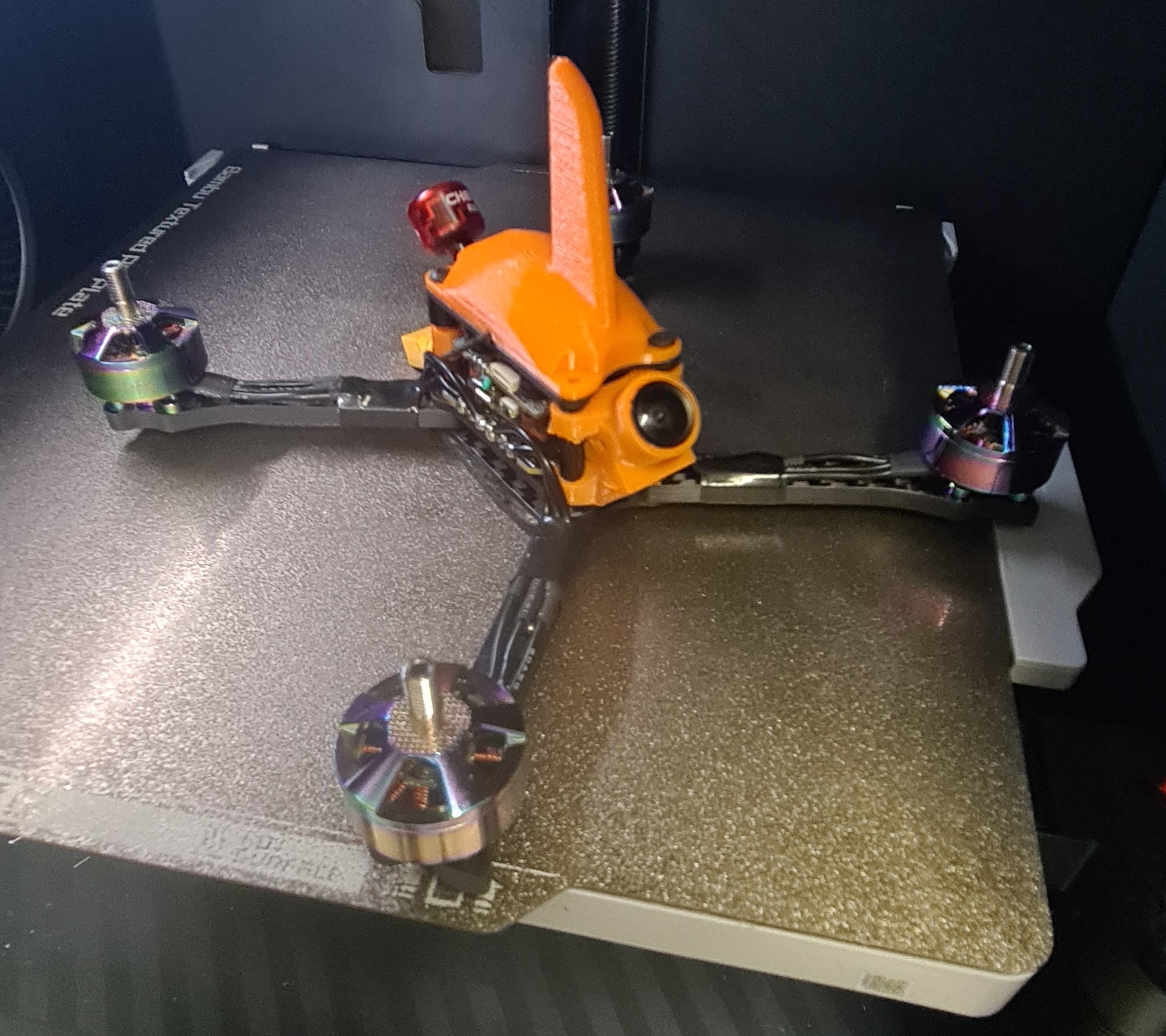 Bezerk IQ0 Neuron Race Frame - Aero_Top and Turtle Fin