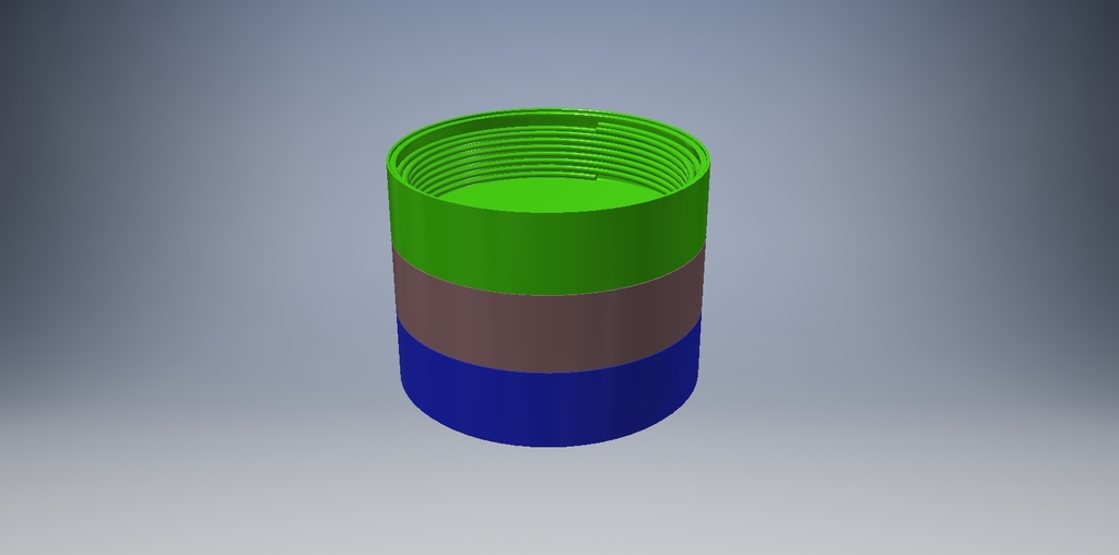 Miniatura 2 do modelo 3D Simpel zylindrical mini Spool for samples stackable modular