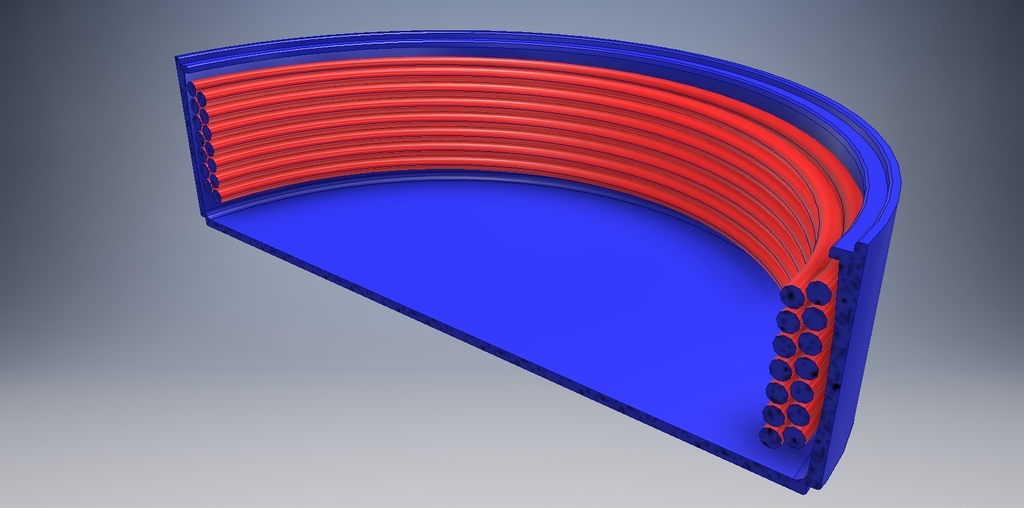 Miniatura 4 do modelo 3D Simpel zylindrical mini Spool for samples stackable modular