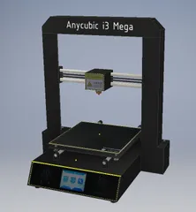 Anycubic i3 Mega 3D Modell