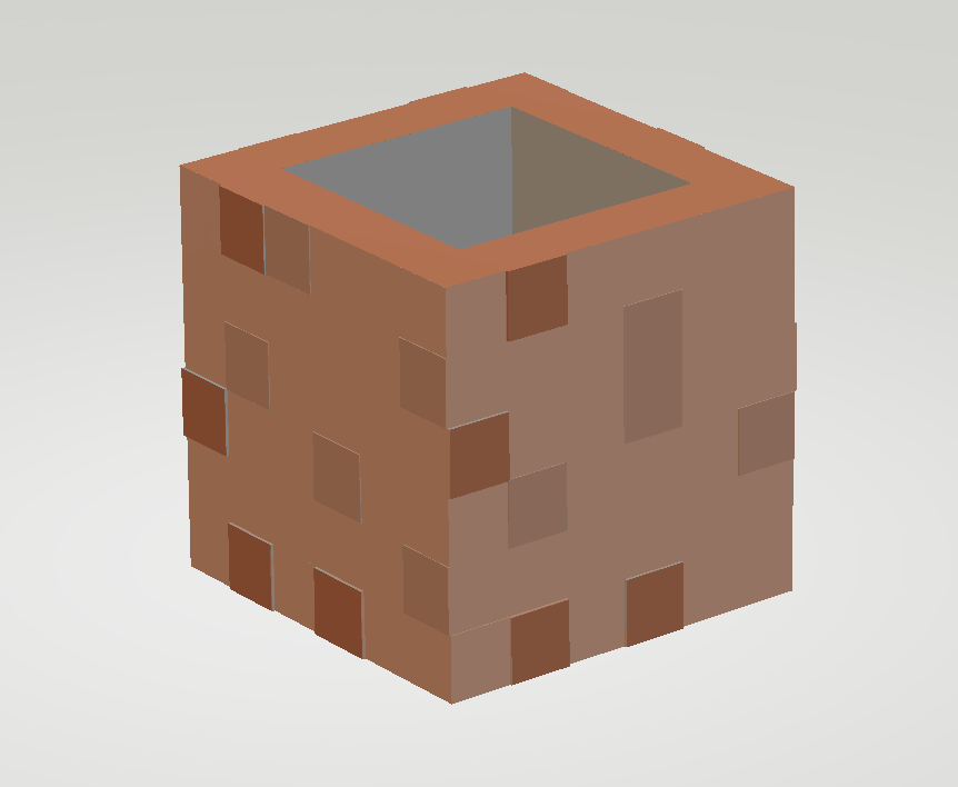 Minecraft flowerpot
