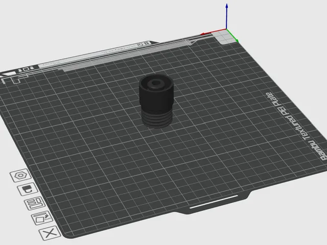 Adapter für Asbach Flasche auf eine Jägermeistermaschine