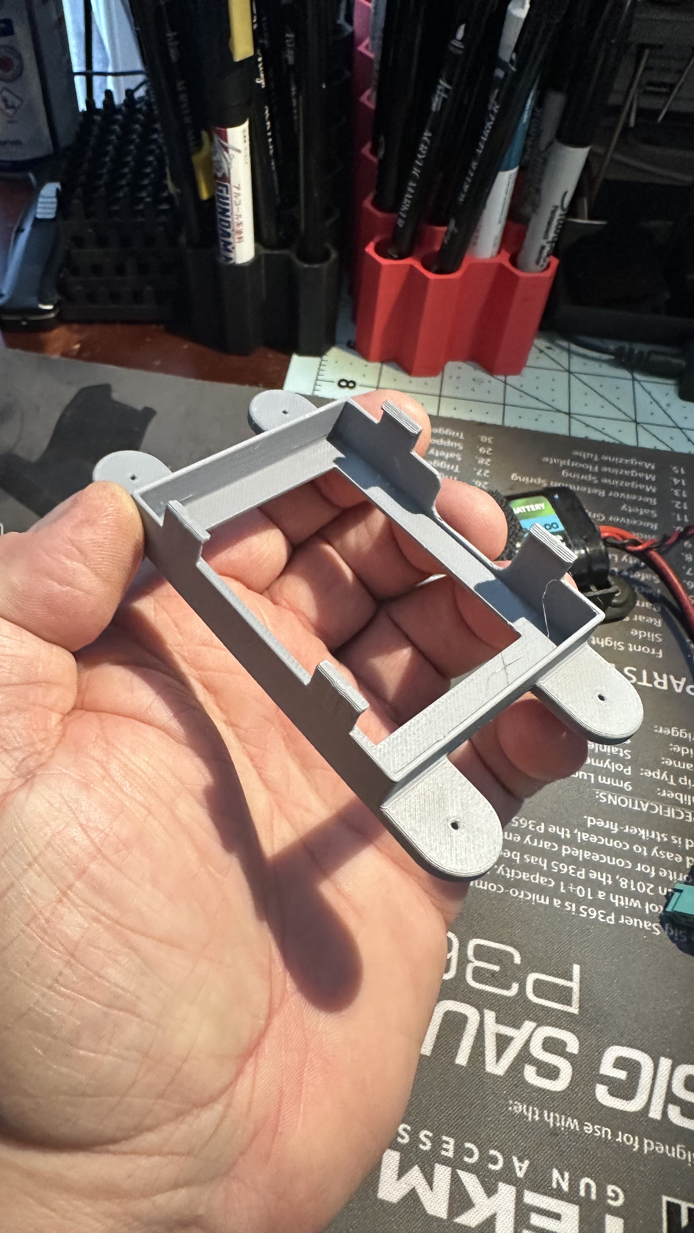TopRC Model Gearbox mount for R/C