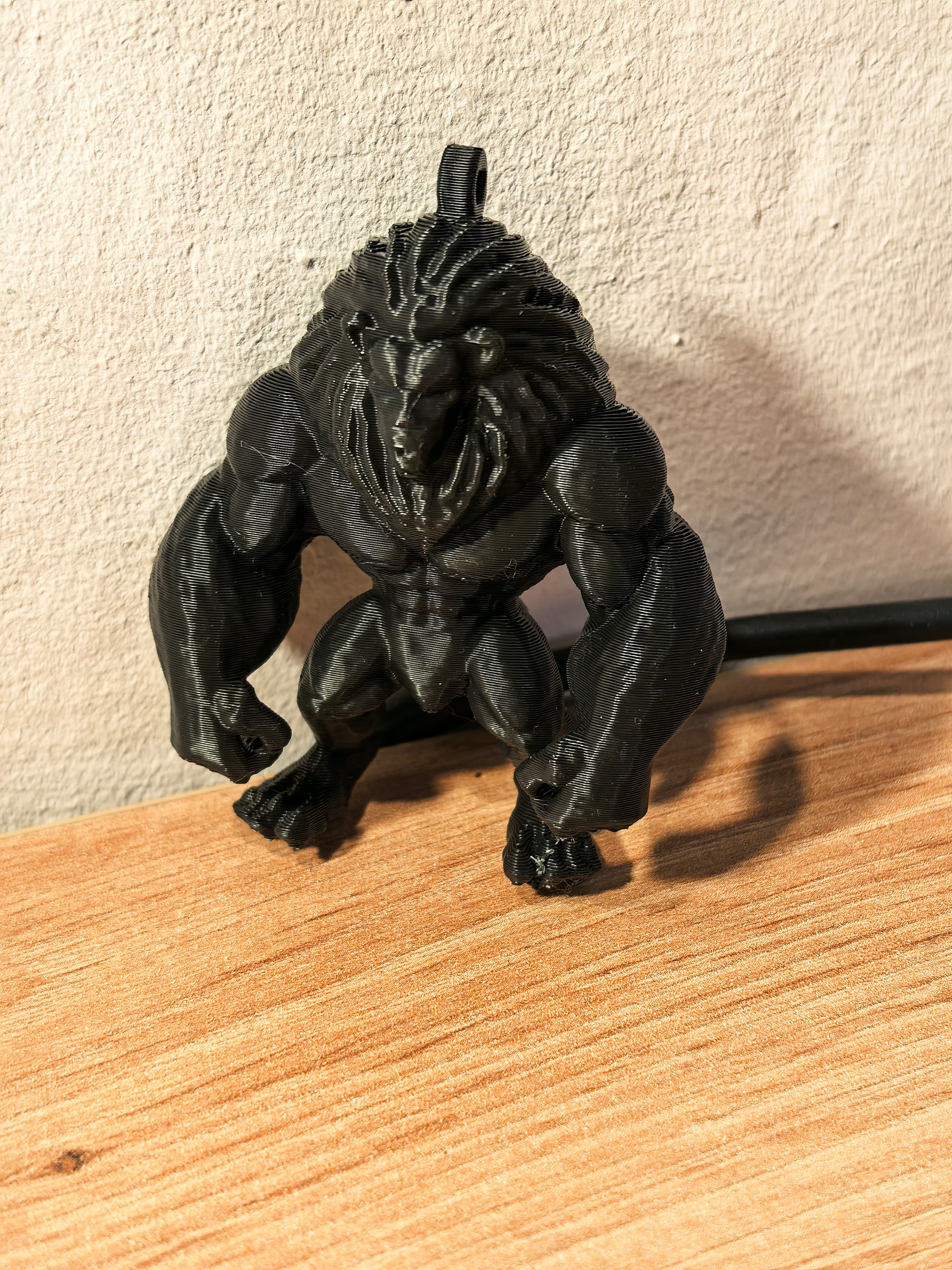 Gorilion (Gorilla-Lion Hybrid) Keychain