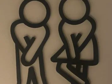 Toilet signs