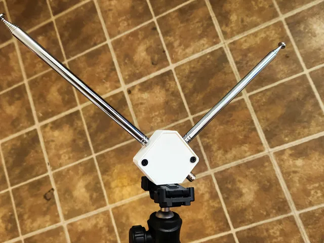 V Dipole Hub for M4 Whip Antenna 118cm telescopic multi band HAM 2M Tripod mount 1.4m