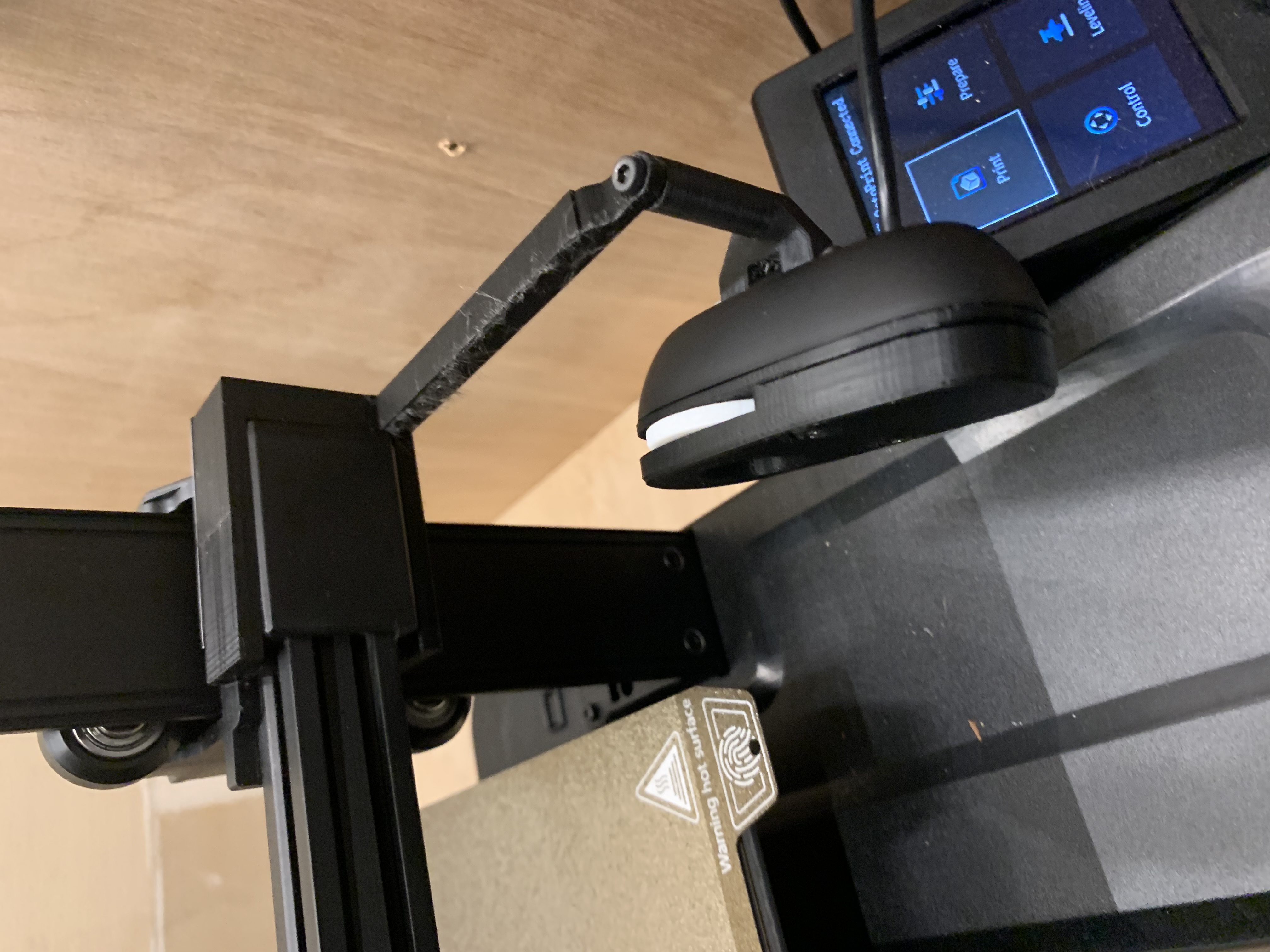 Ender 3 v3 SE c270 Mount Snap On Solid Body