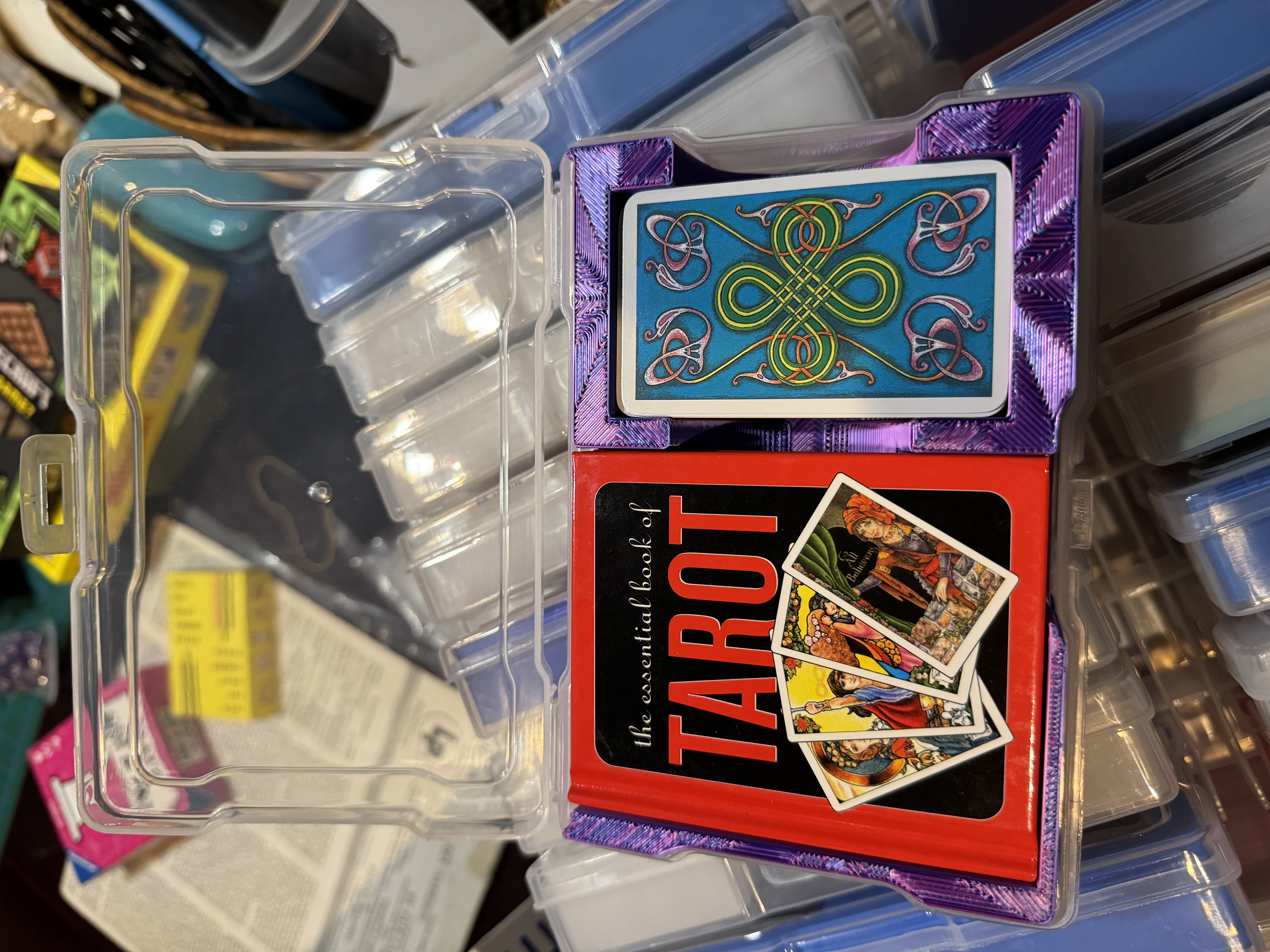 Tarot to Go photo caddy