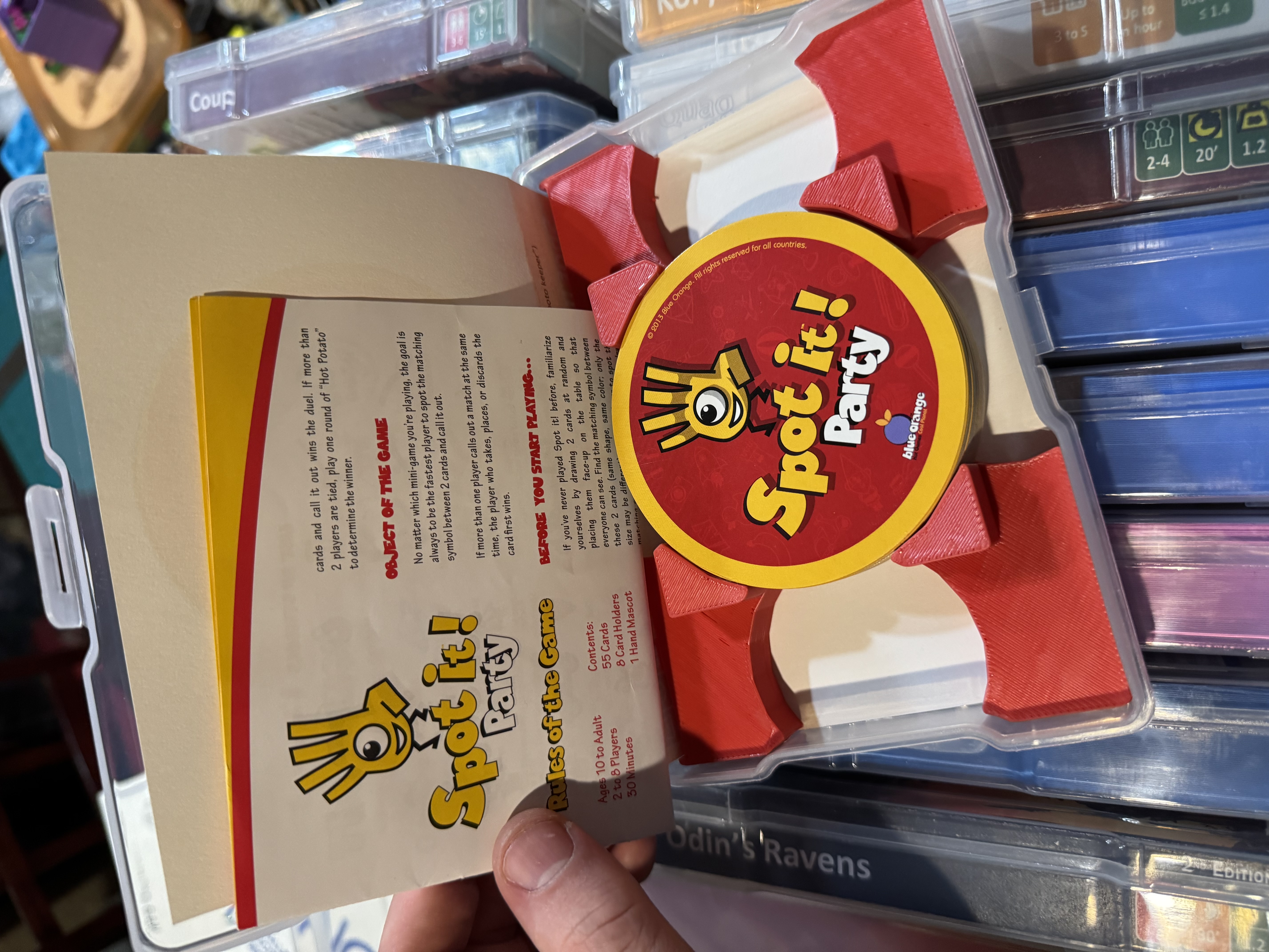 Spot it!/Dobble photocaddy insert