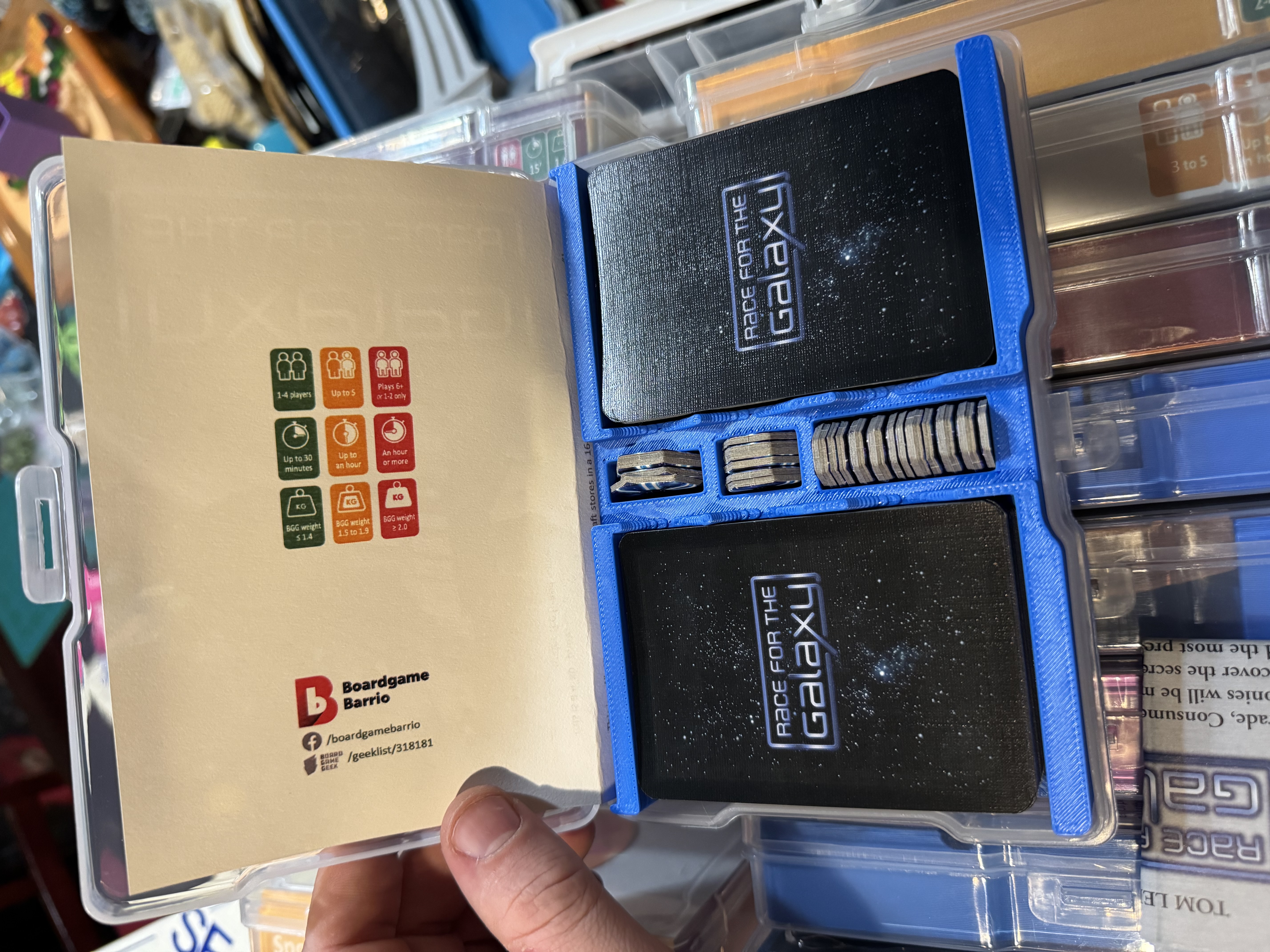 Race for the Galaxy photocaddy