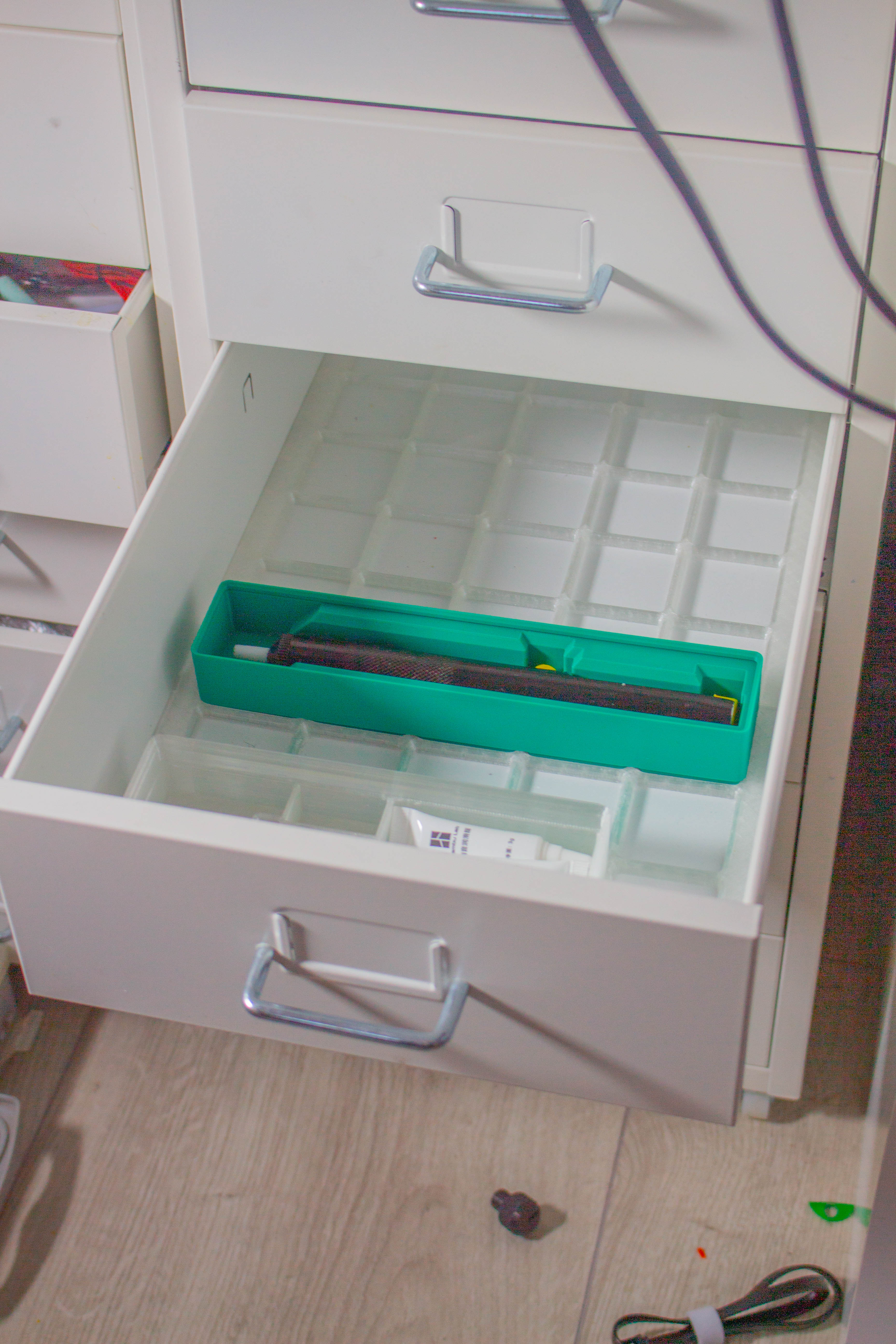 Gridfinity Desoldering Pump Container