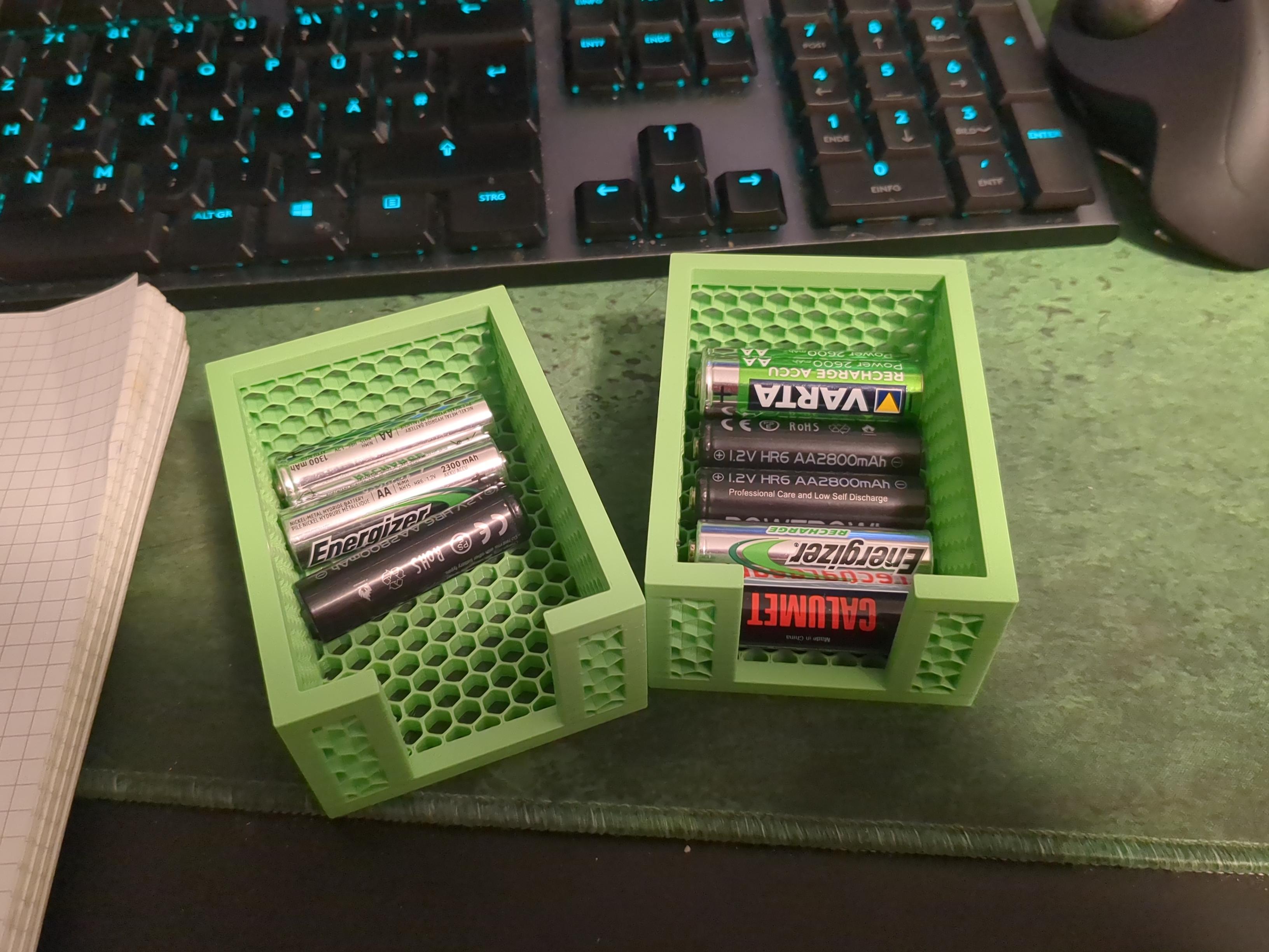 Configurable Box with hexagon pattern