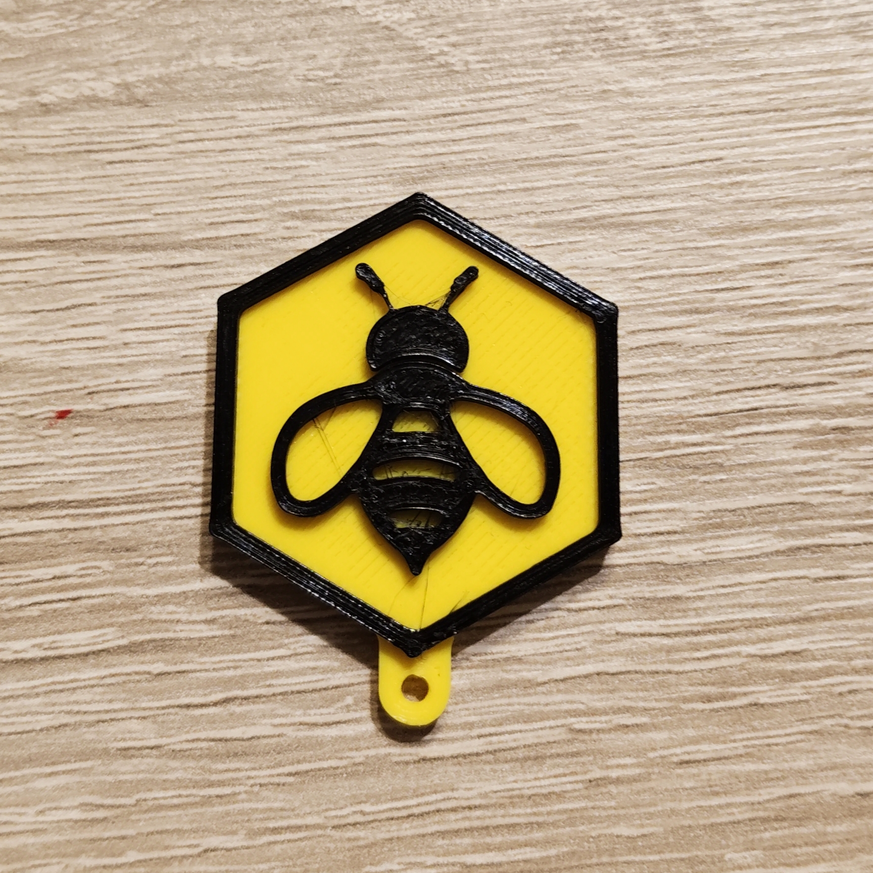 Bee keychain