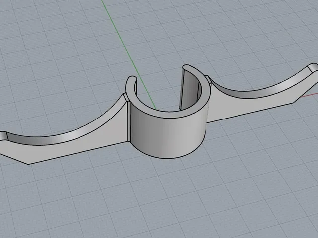 Hook on shower holder 25mm