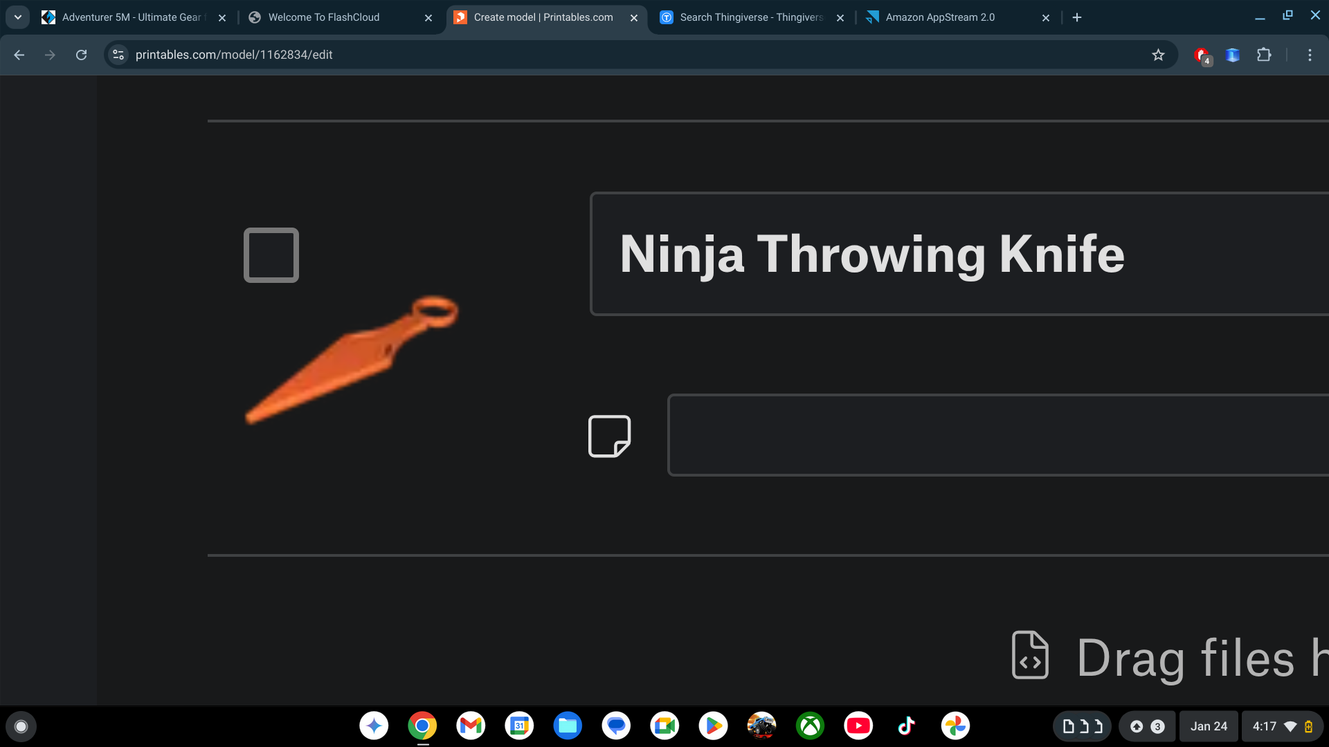 Ninja Throwing Knife