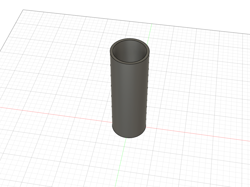 2" PVC Section, For Sizing and Prototyping