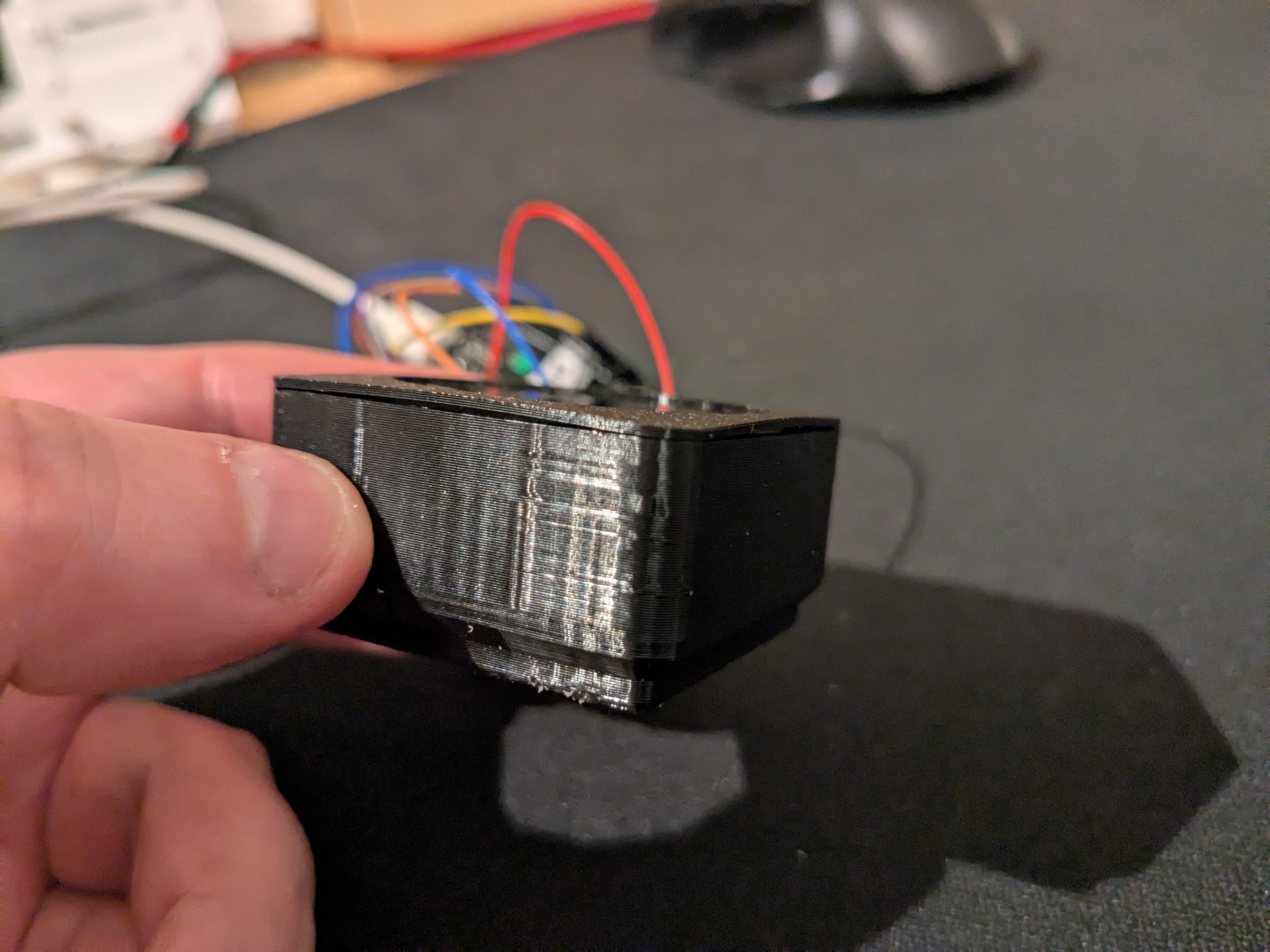 Gridfinity bin for Waveshare 1.29in Touch LCD Module — miniatura 3