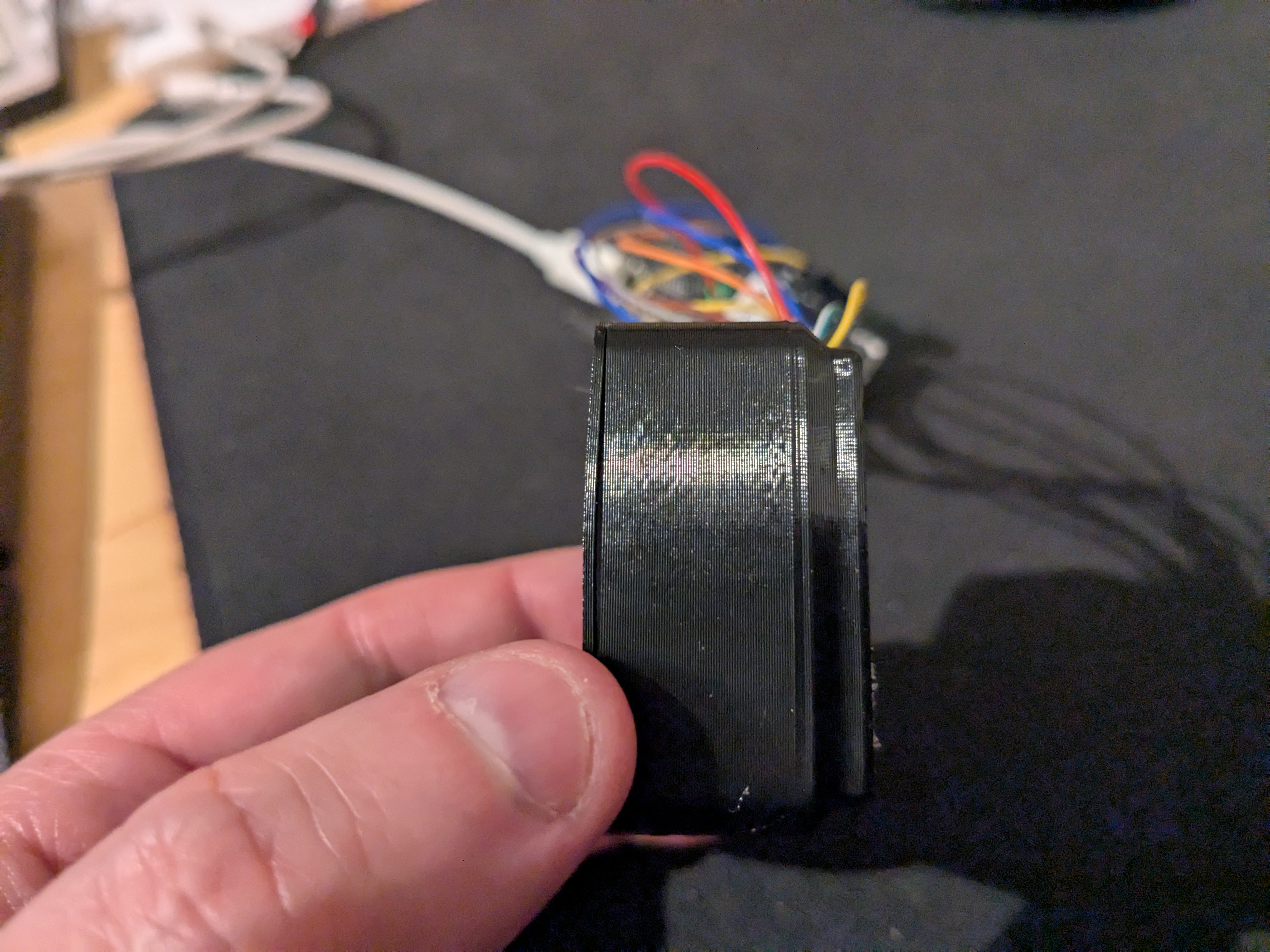 Gridfinity bin for Waveshare 1.29in Touch LCD Module — miniatura 5