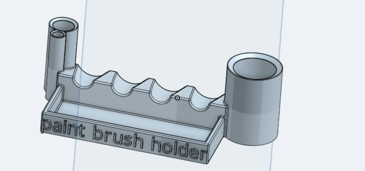 ceramic tool and paint brush holder