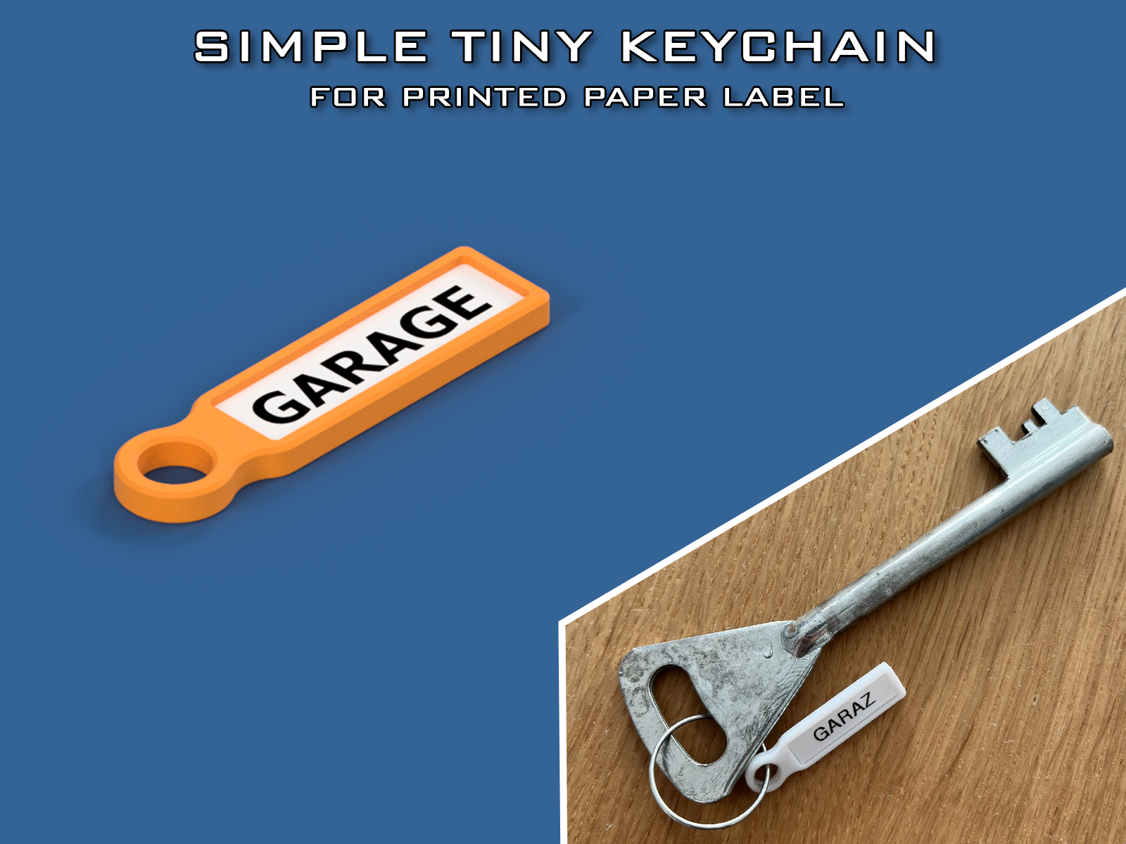 Simple Tiny Key-chain
