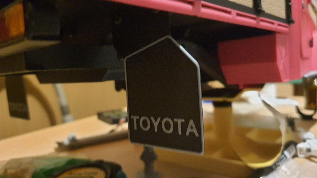3DSets Mudflaps for Toyota, Land Rover and 4wd