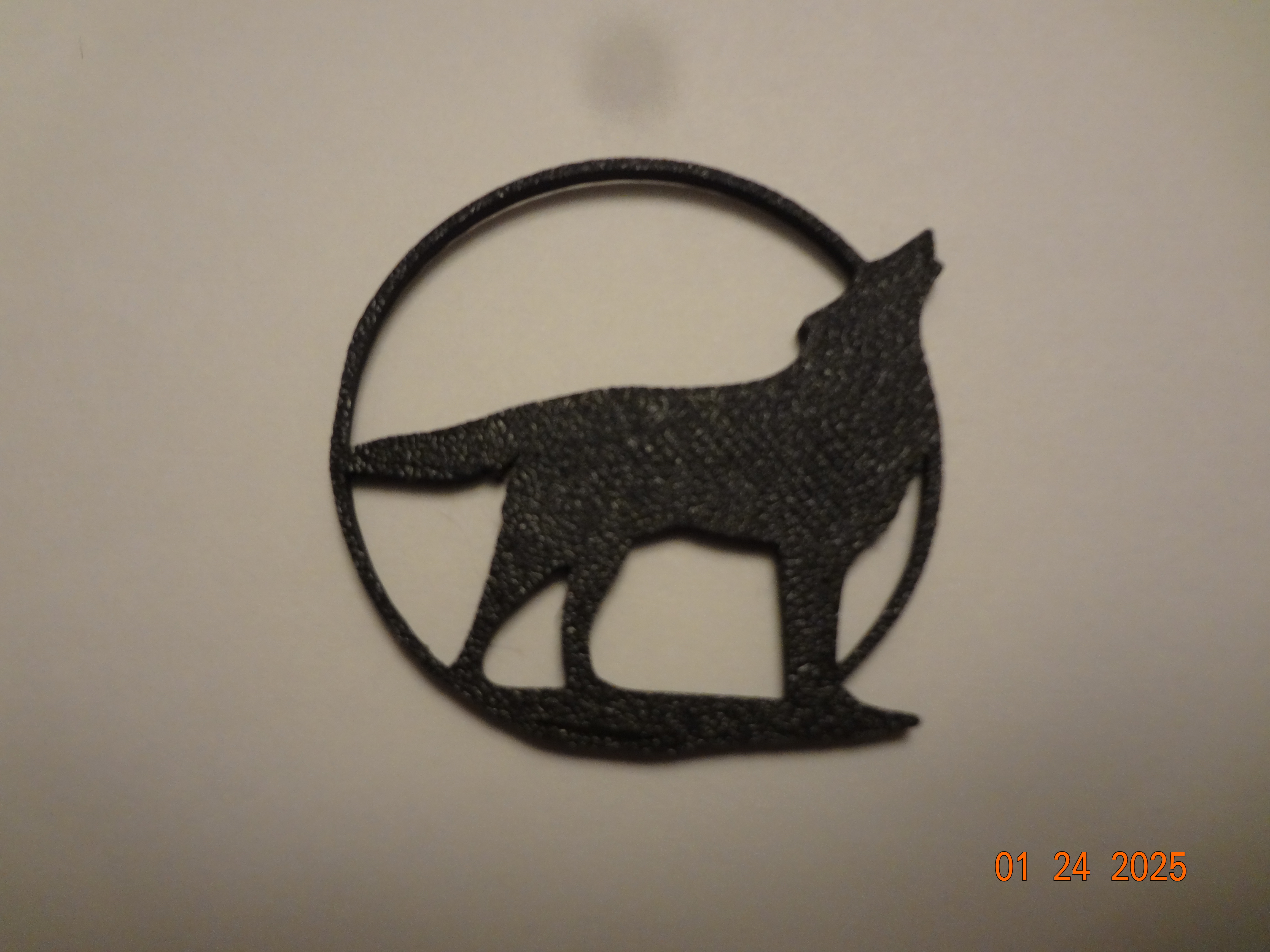 Miniatura 4 do modelo 3D Wolf Wall Art