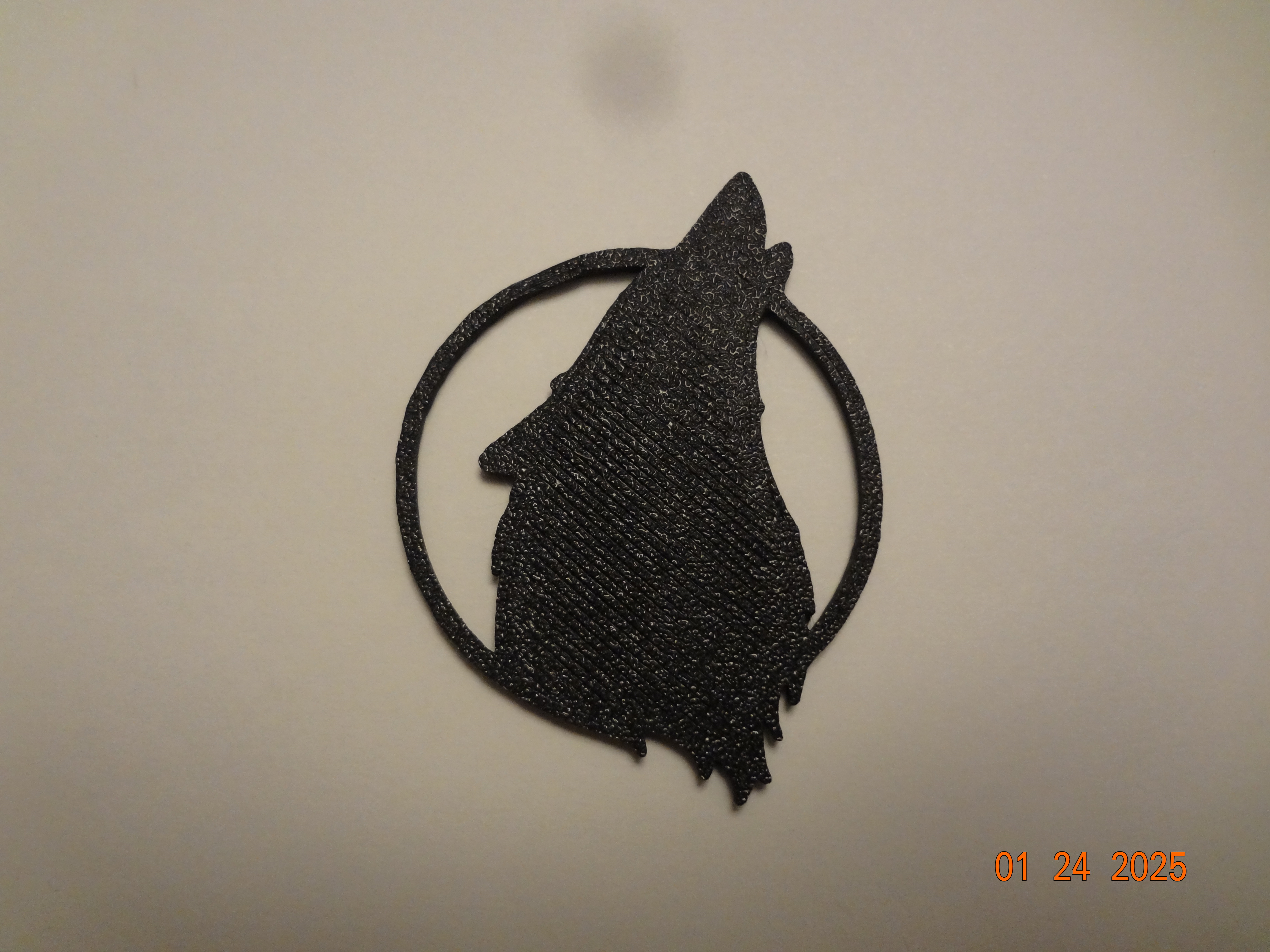 Miniatura 5 do modelo 3D Wolf Wall Art