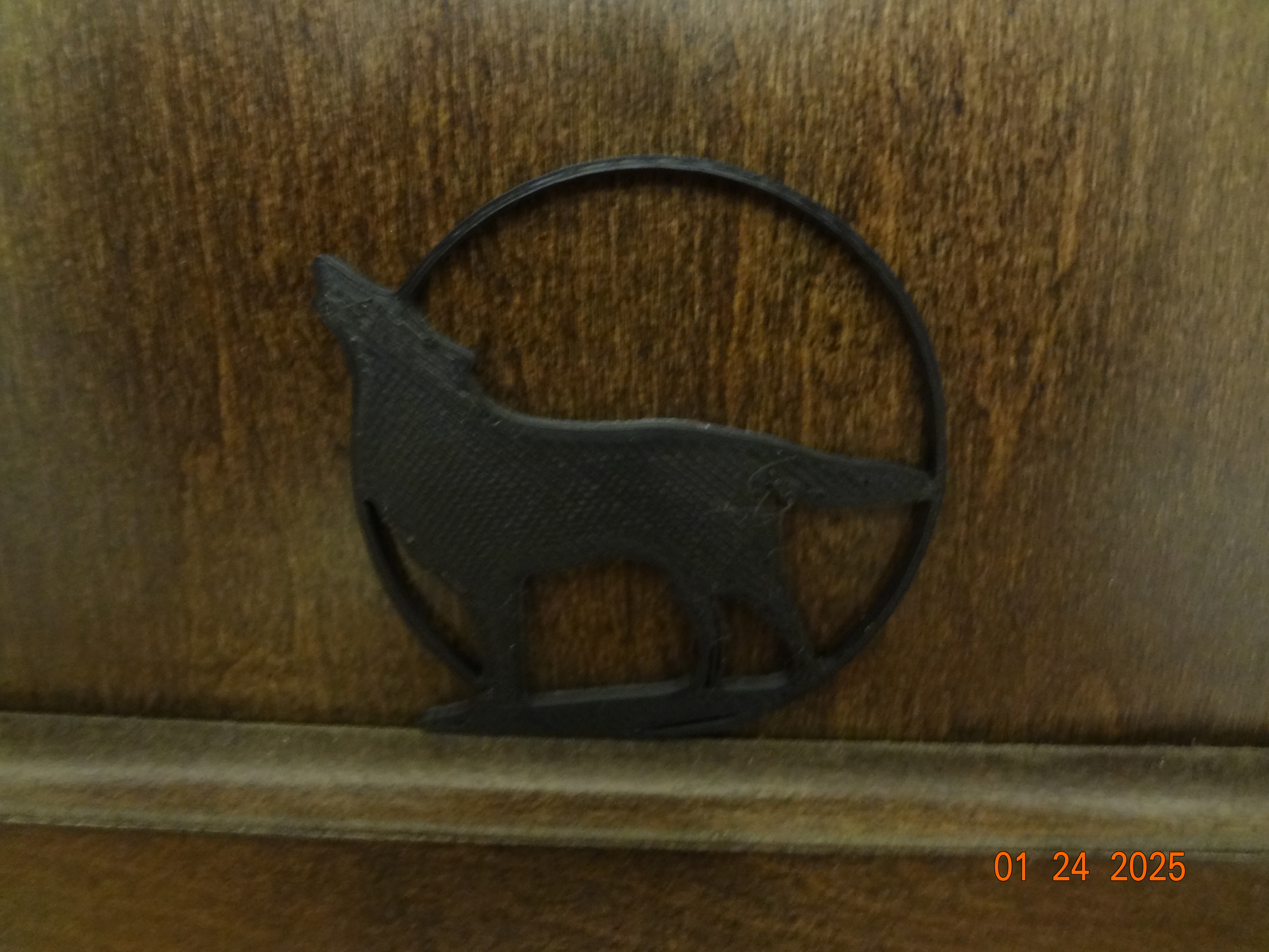 Miniatura 7 do modelo 3D Wolf Wall Art