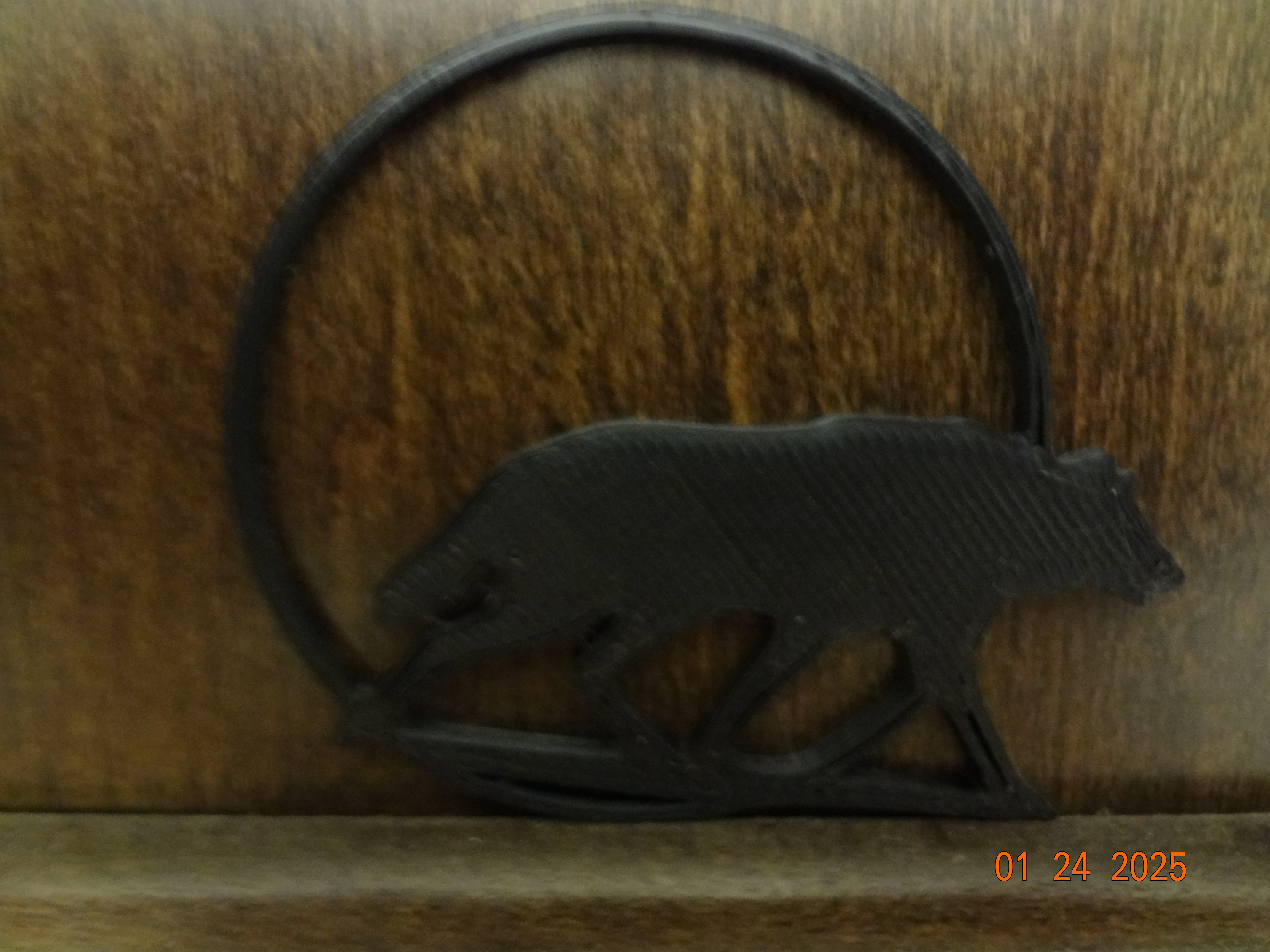 Miniatura 8 do modelo 3D Wolf Wall Art