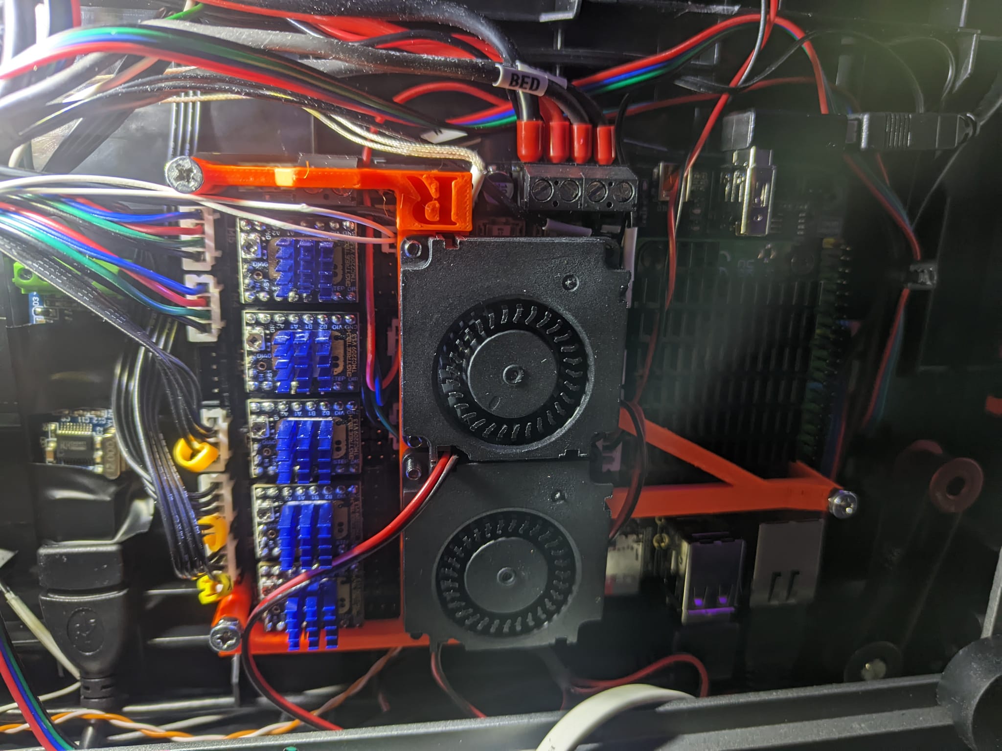BTT Manta M5P Slim Dual 4010 Blower Fan