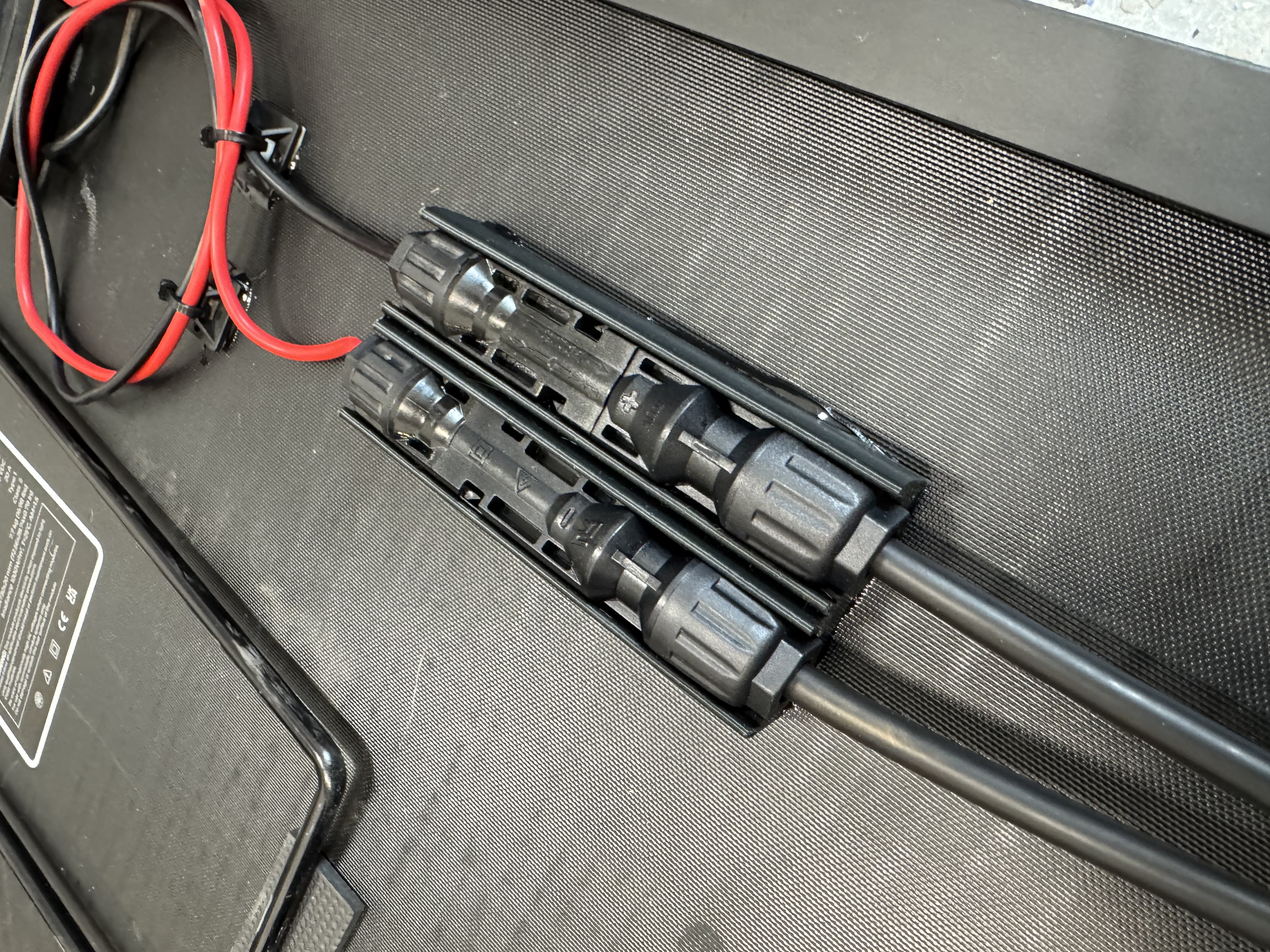 MC4 Solar Power Connector Bracket