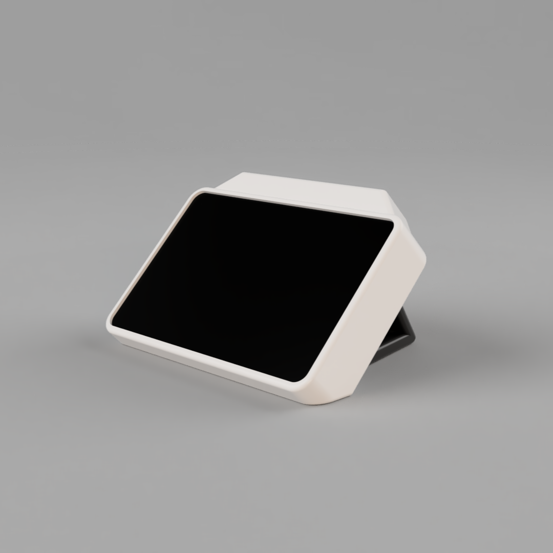 Raspberry Pi Touch Display 2 Case with Large Stand for Raspberry Pi 5