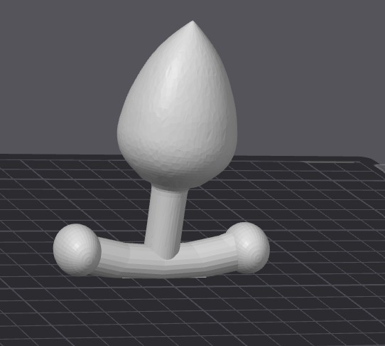 Wearable Butt Plug remix from Adult Toys at Thingaverse