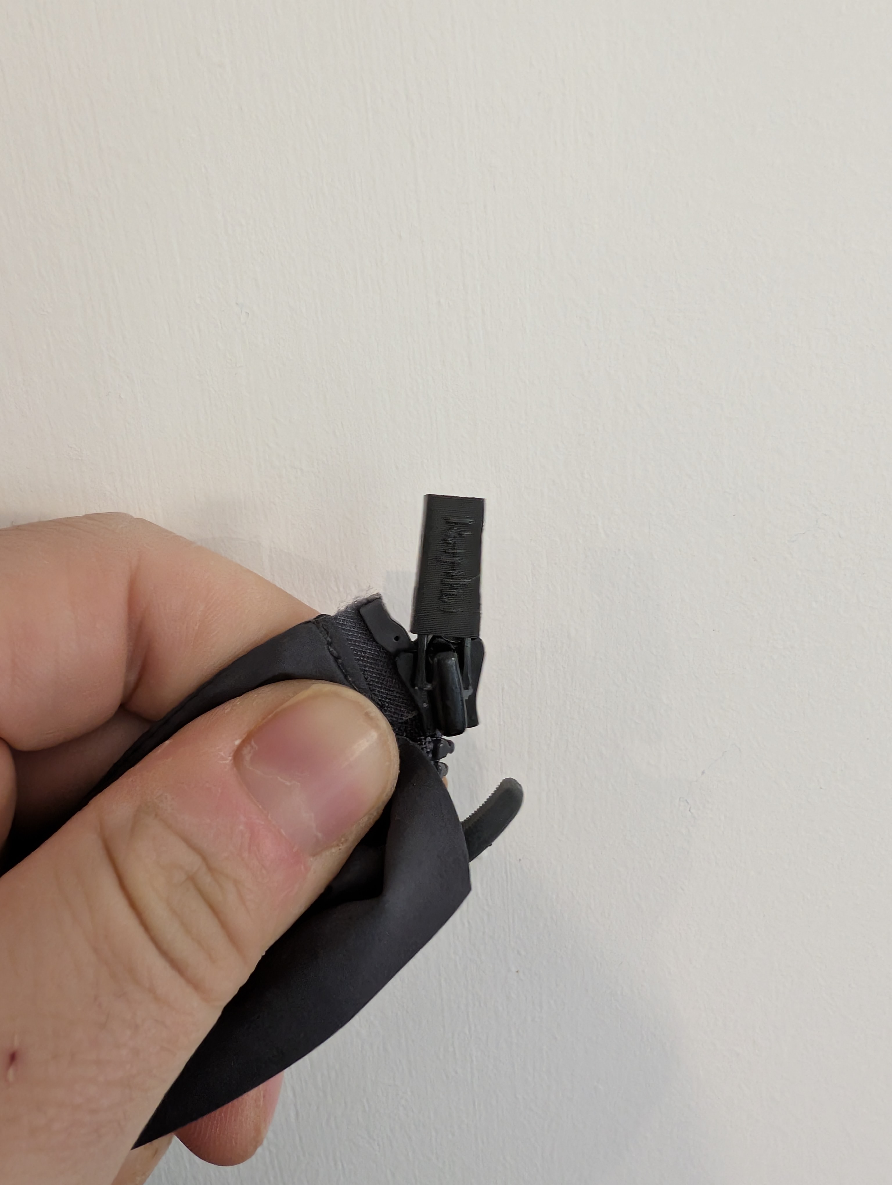 Zip tab replacement for Rapha clothing