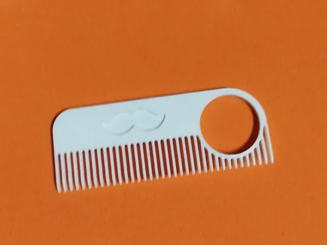 Moustache Comb