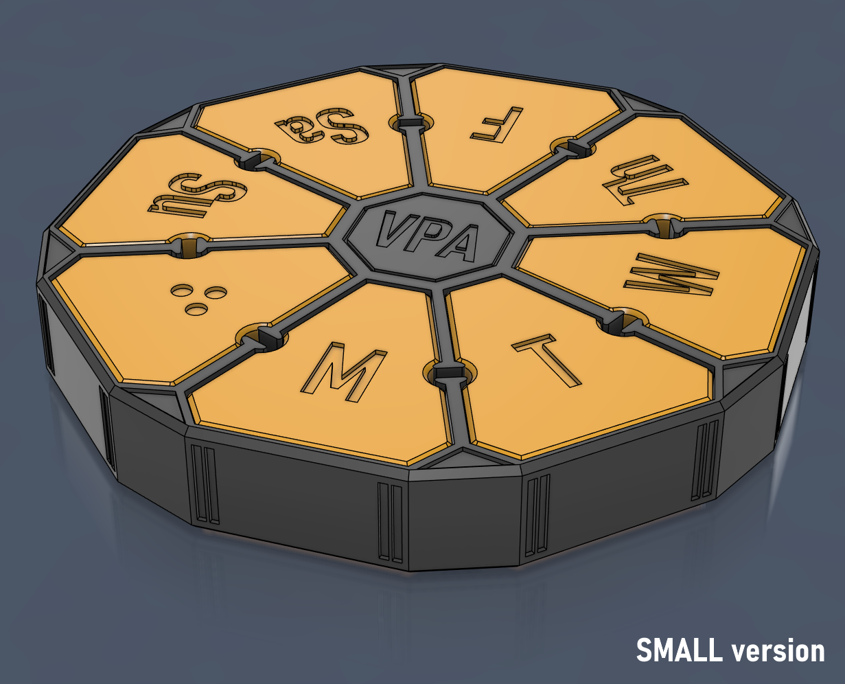 Octagon Pill Case (several sizes available)