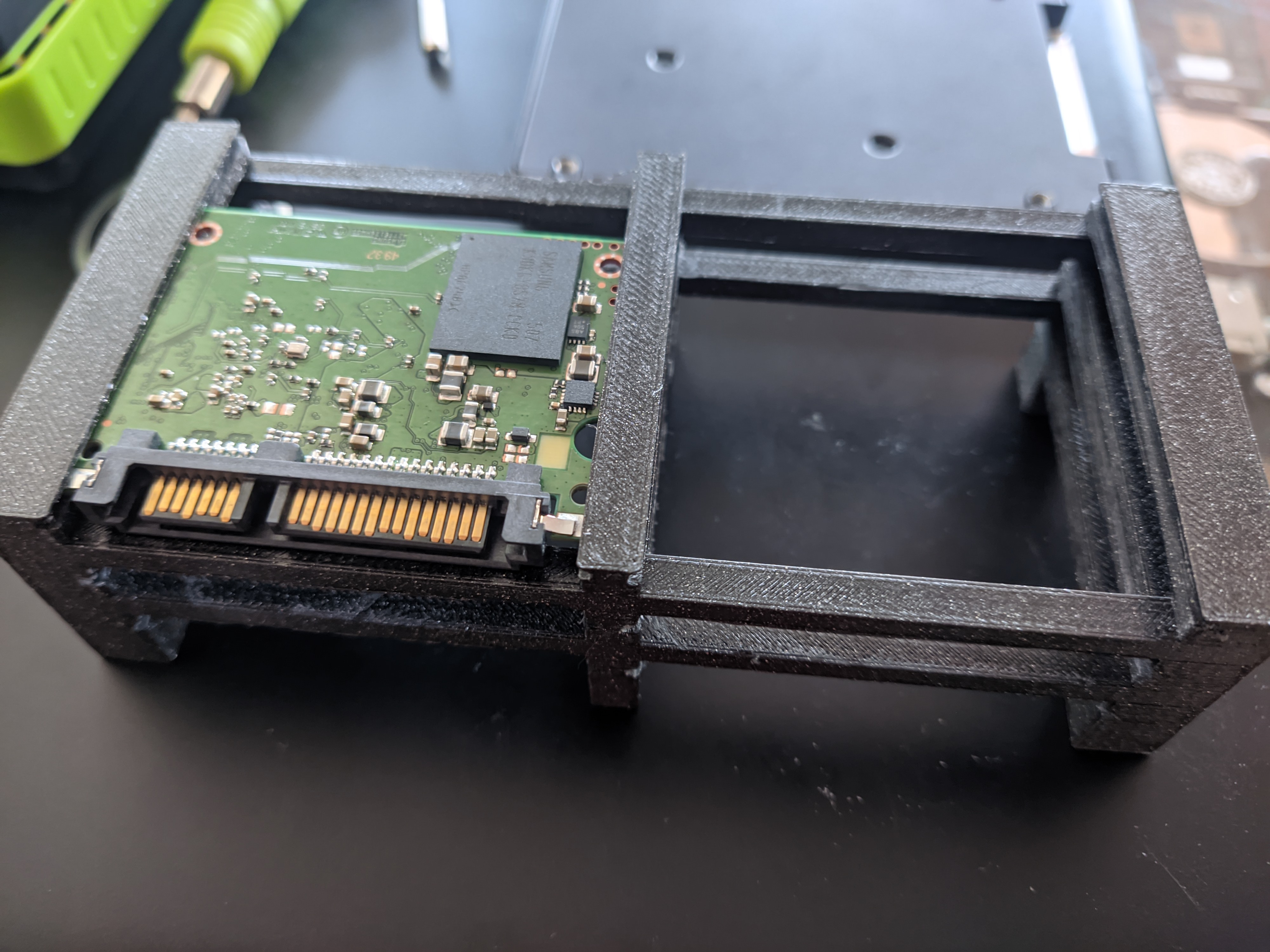 Six SSD bracket