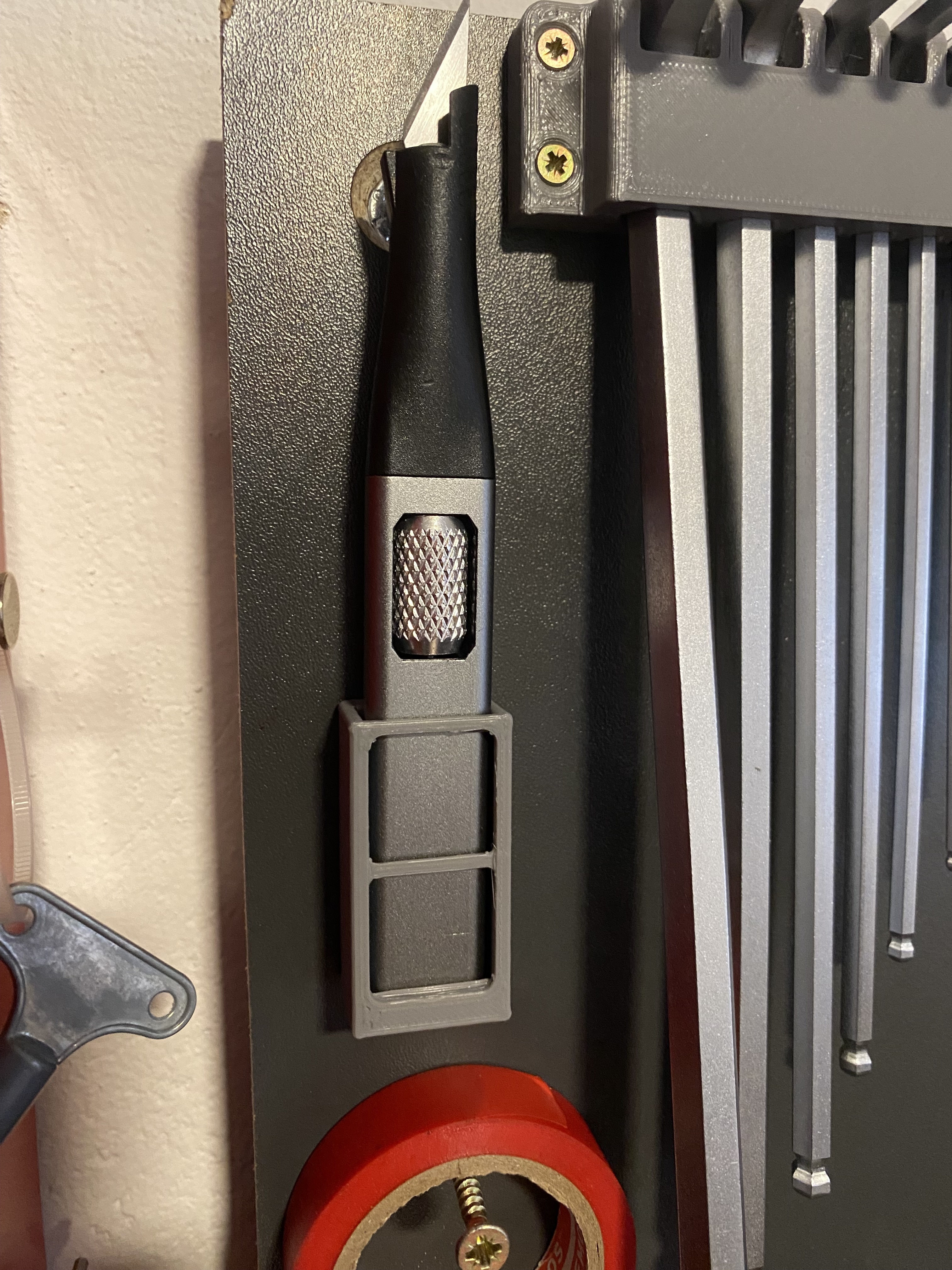 DIY Aluminum Handle Carving Knife holder