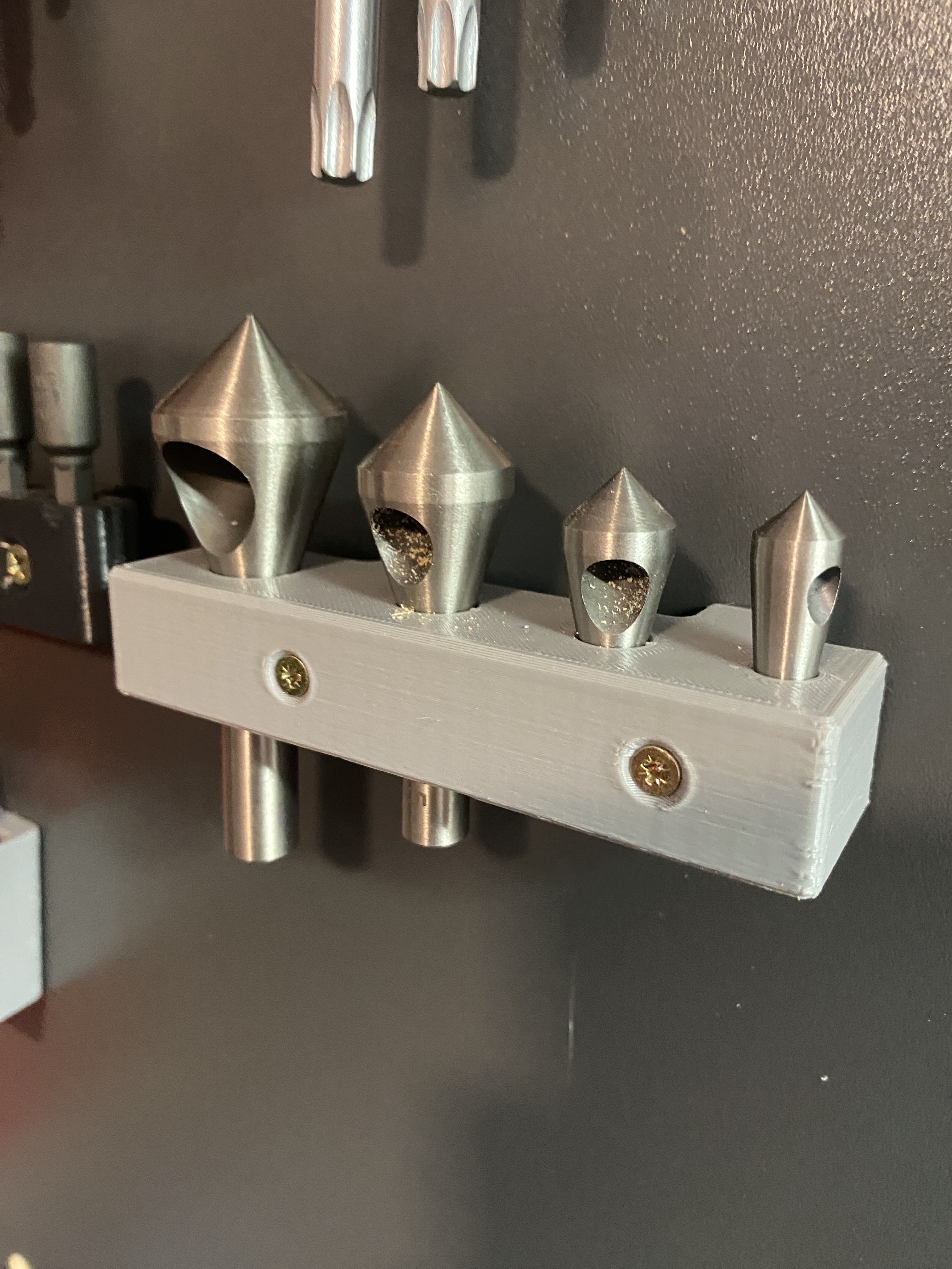 Parkside hss countersink bits holder
