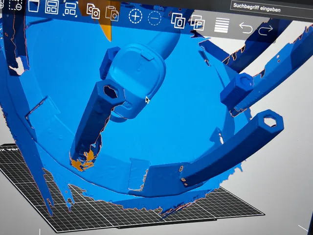 Creality Raptor scan in Revo Scan Software