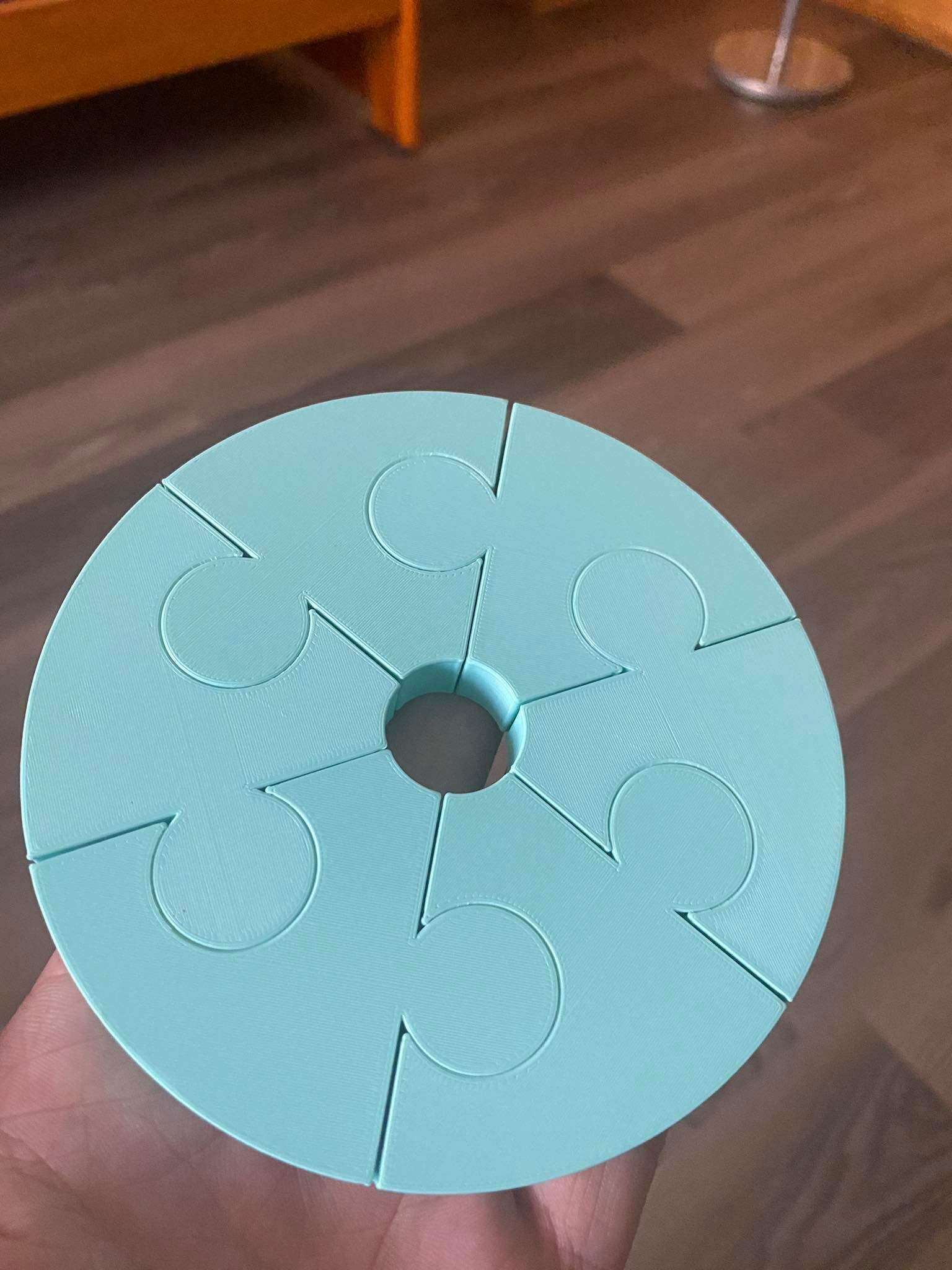 Round puzzle 6 pcs