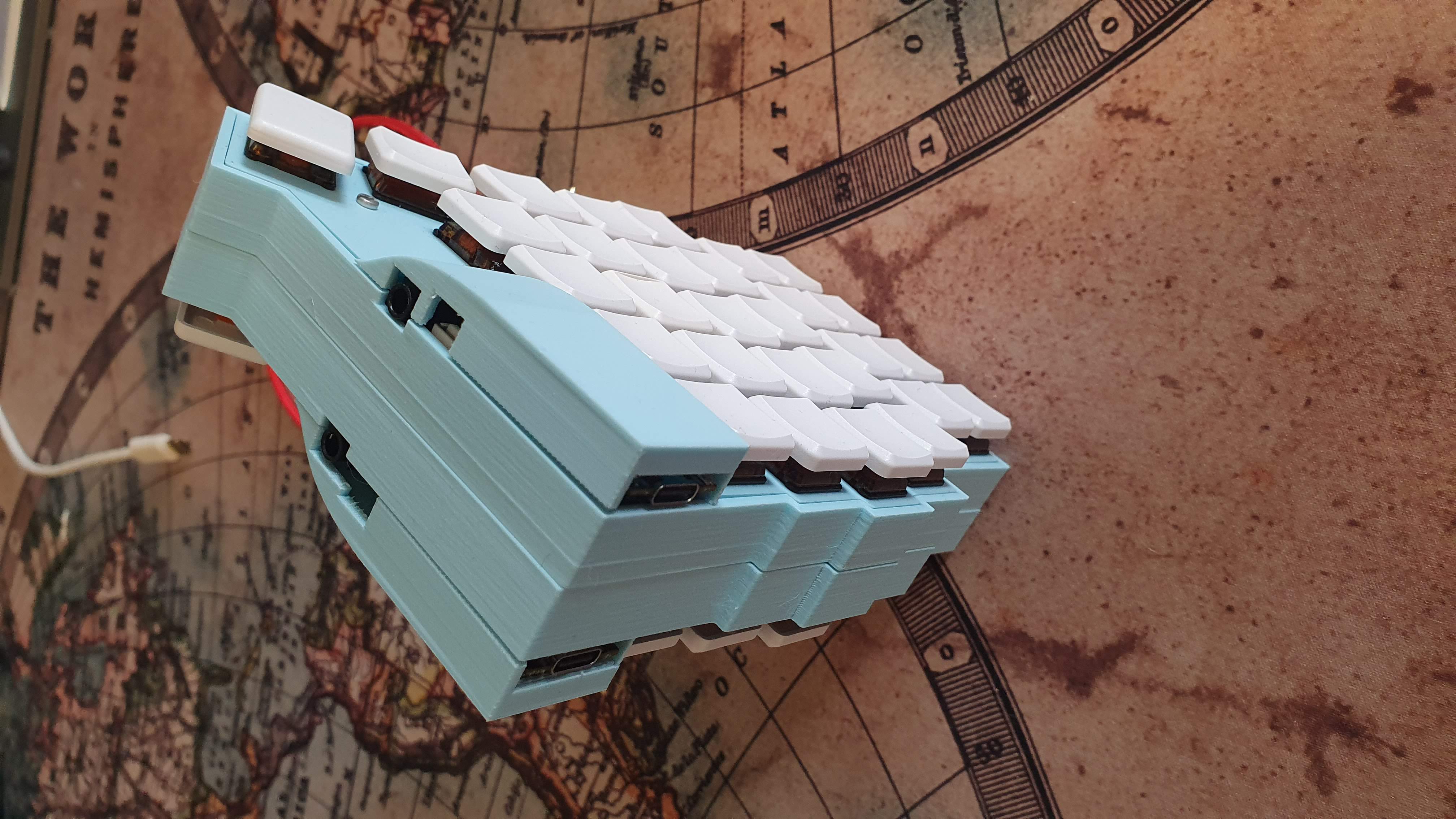 SplitKB Aurora Sofle v2 Magnetic Case — miniatura 16