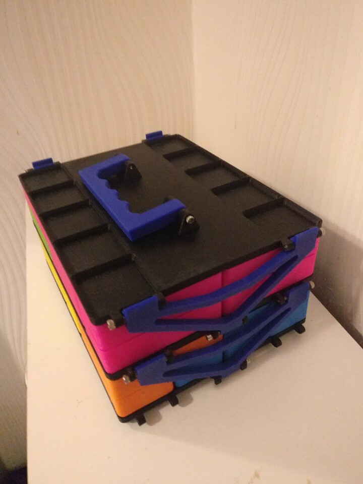 Miniatura 7 do modelo 3D Gridfinity stackable plates and toolbox (MARK2)