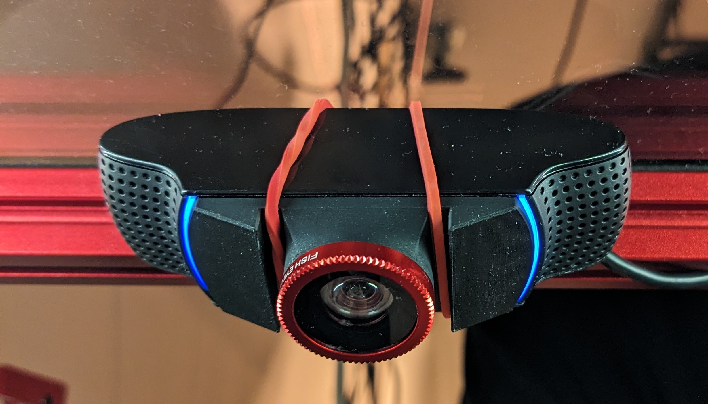 Logitech C920 webcam lens mount