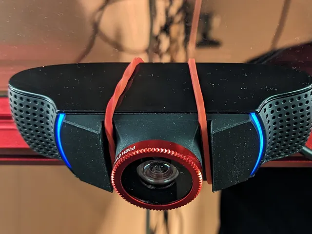 Logitech C920 webcam lens mount