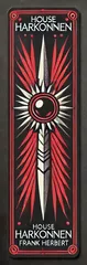 Dune-inspired bookmark by Frank Herbert "House of Harkonnen"