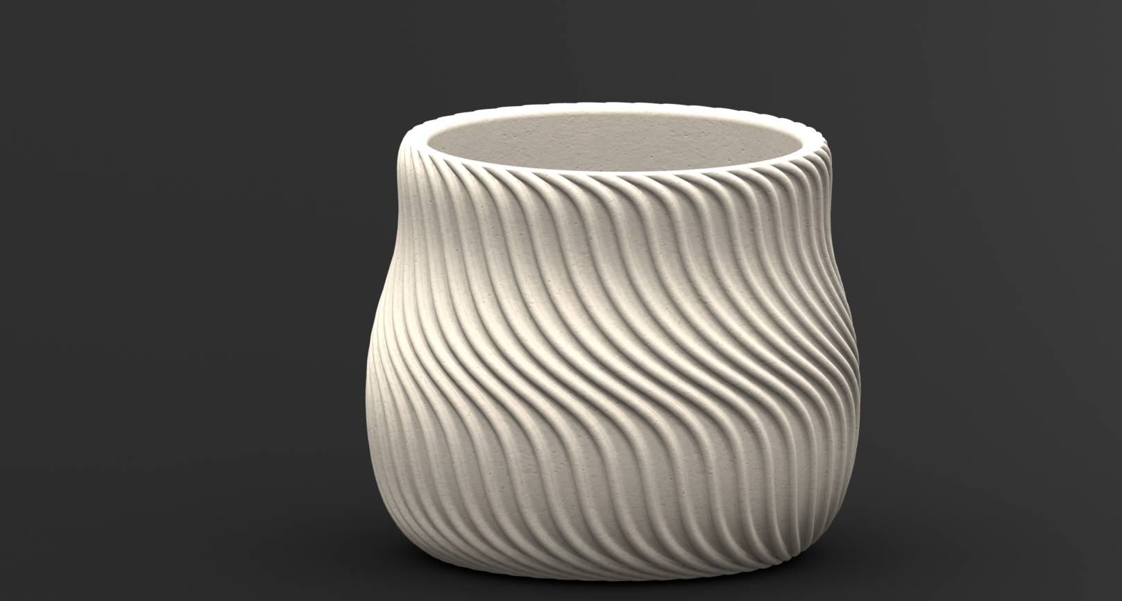 Minimal planter pot 3D Print